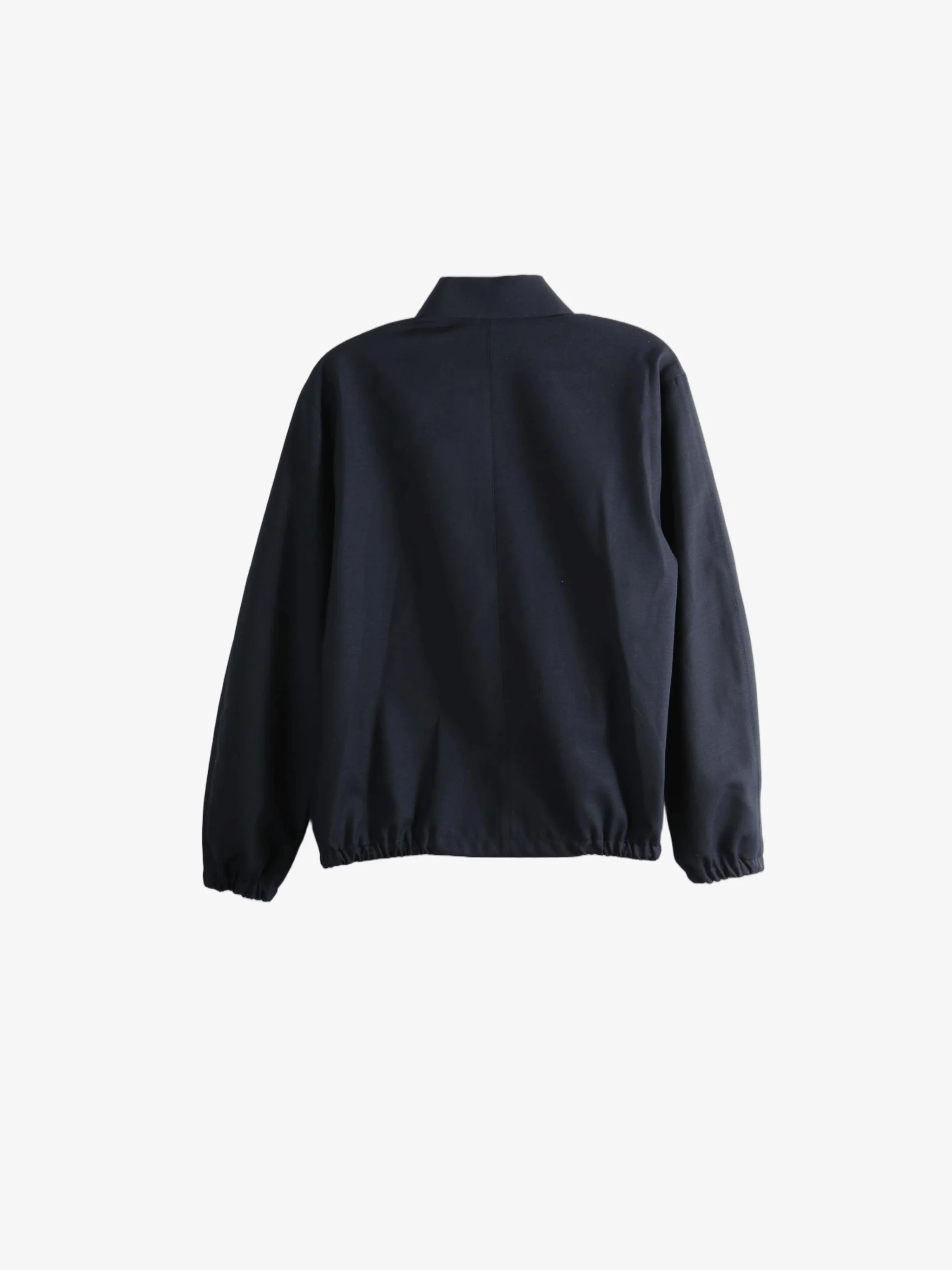 AURALEE - Women Wool Kid Mohair Hopsack Zip Blouson - Image 5