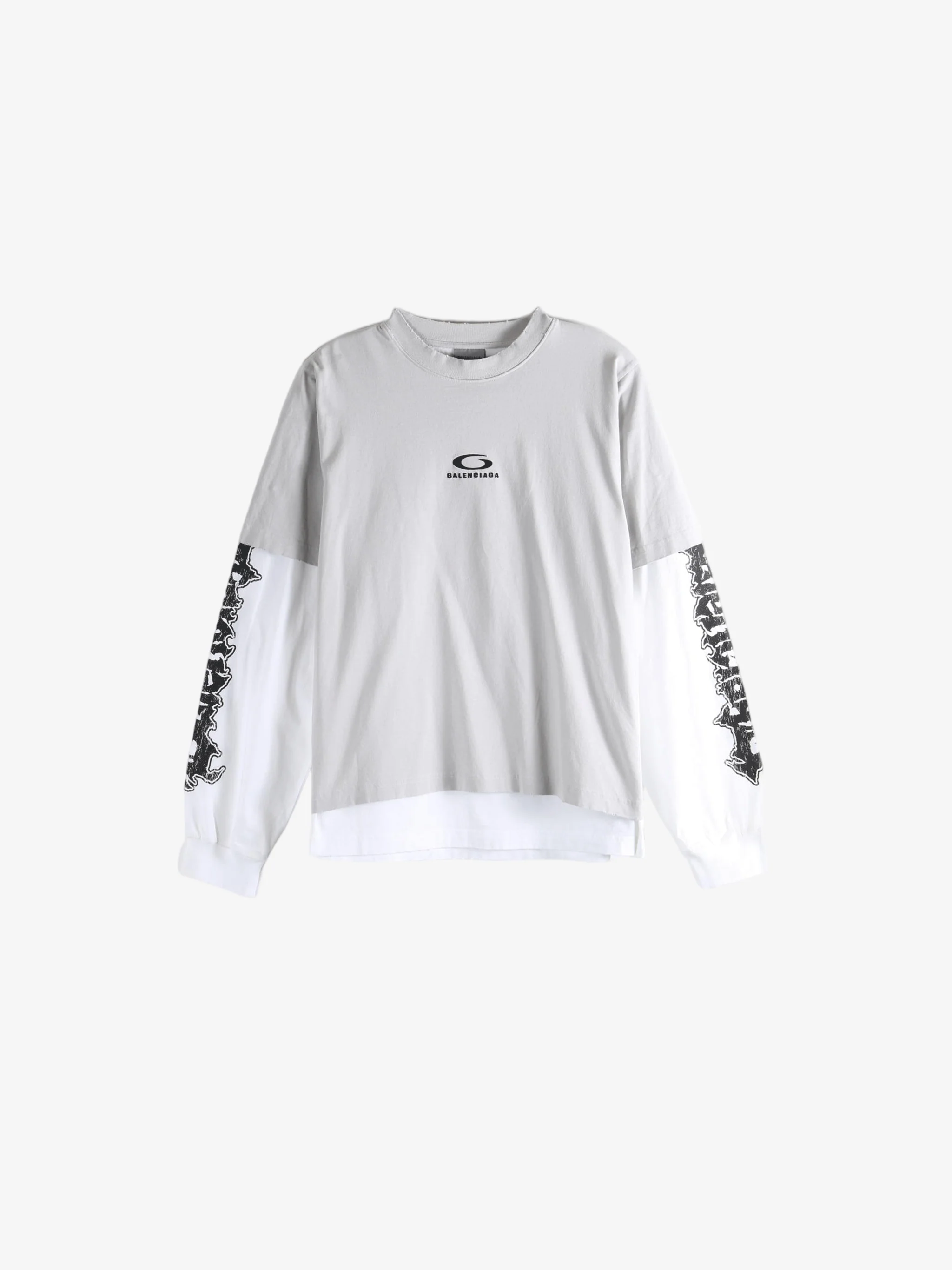 BALENCIAGA - Men Double T-Shirt - Image 4