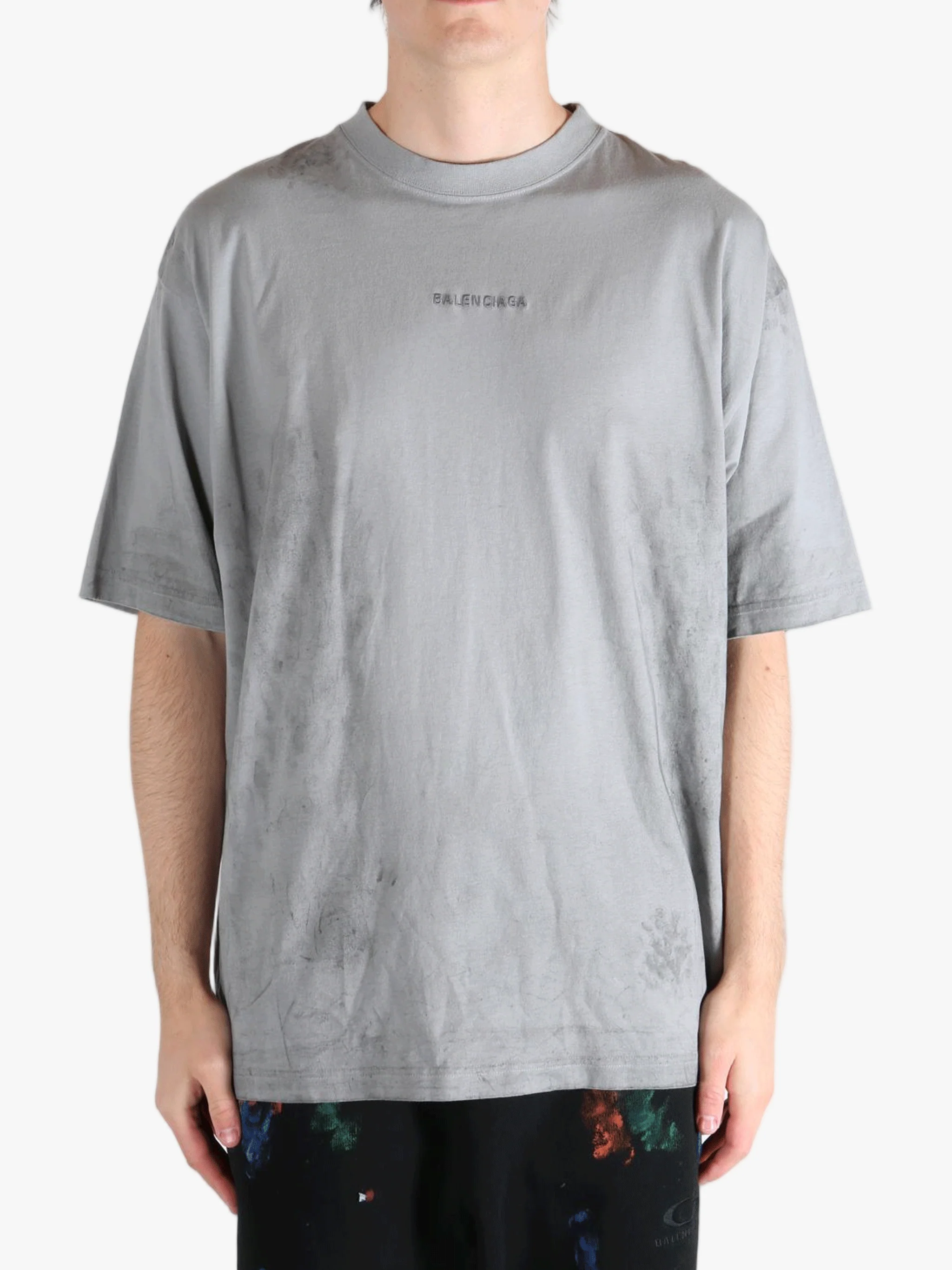 BALENCIAGA - Men Medium Fit T-Shirt