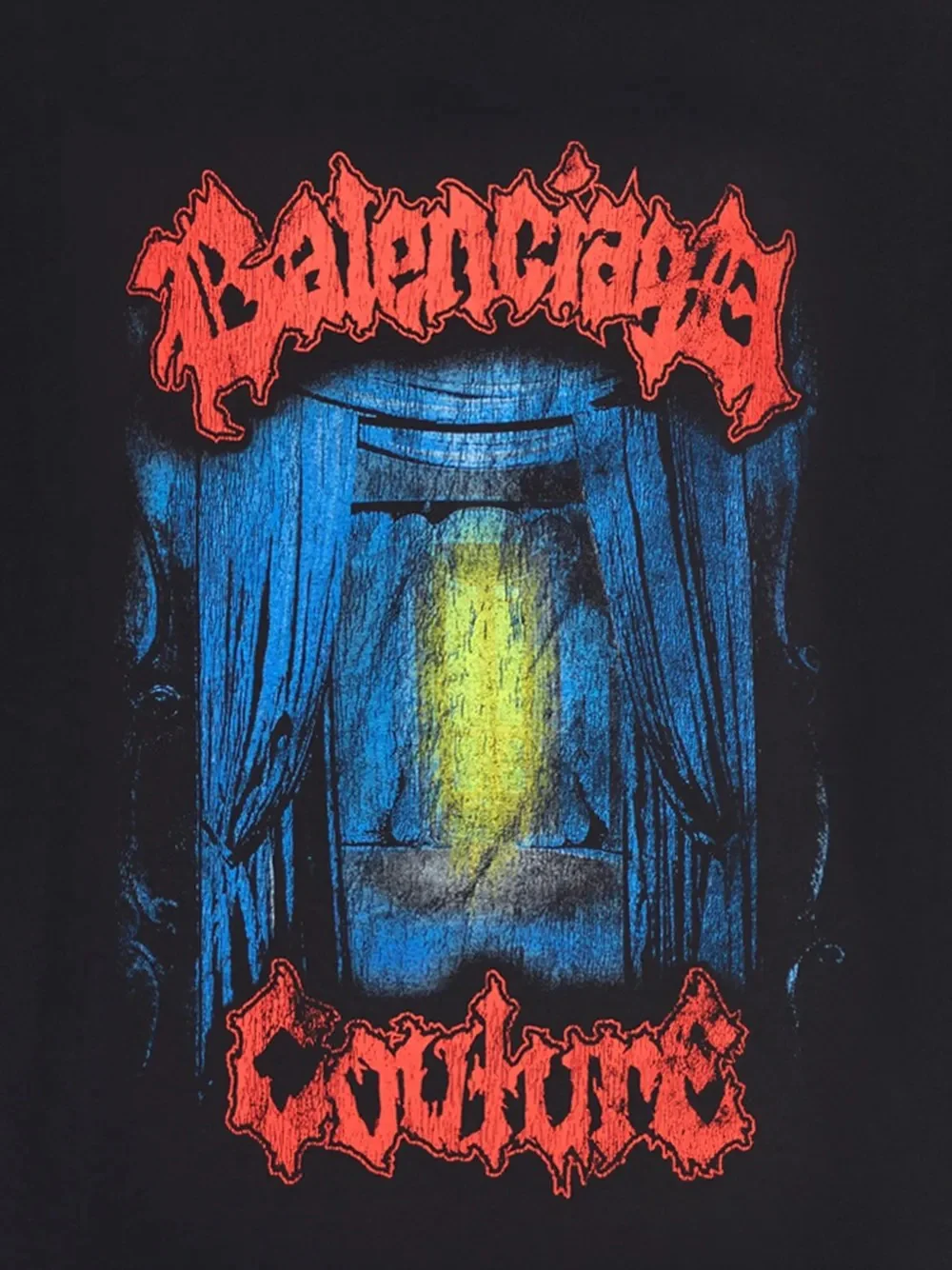 BALENCIAGA - Men Medium Fit T-Shirt - Image 2