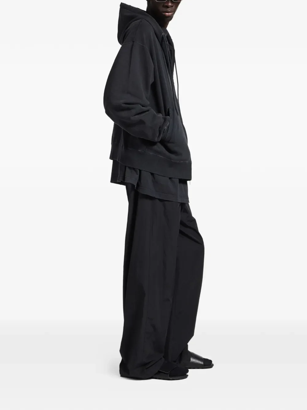 BALENCIAGA - Men Over Zip-Up Hoodie - Image 2