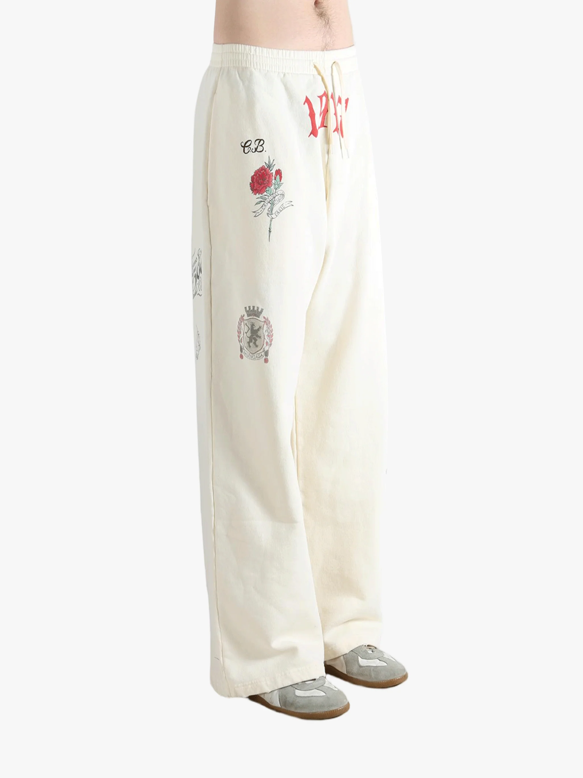 BALENCIAGA - Men Oversized Baggy Sweatpants - Image 2