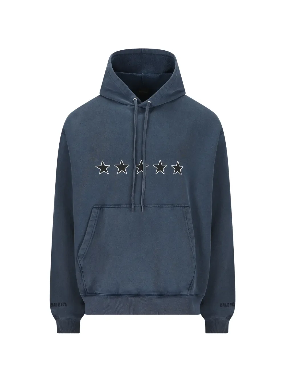 BALENCIAGA - Men Oversized Drawstring Hoodie