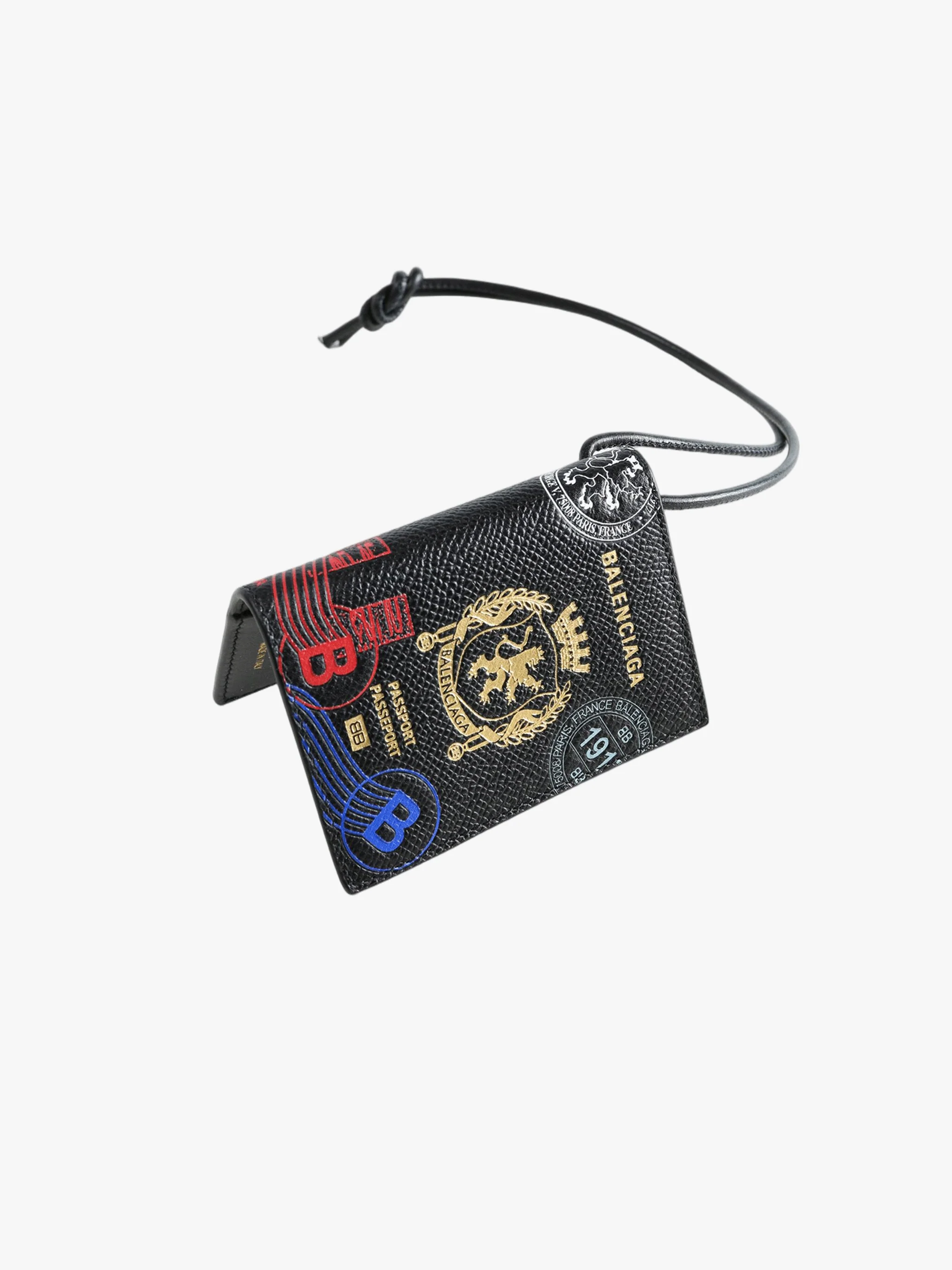 BALENCIAGA - Men Passport Card Holder Keyr Bag - Image 3
