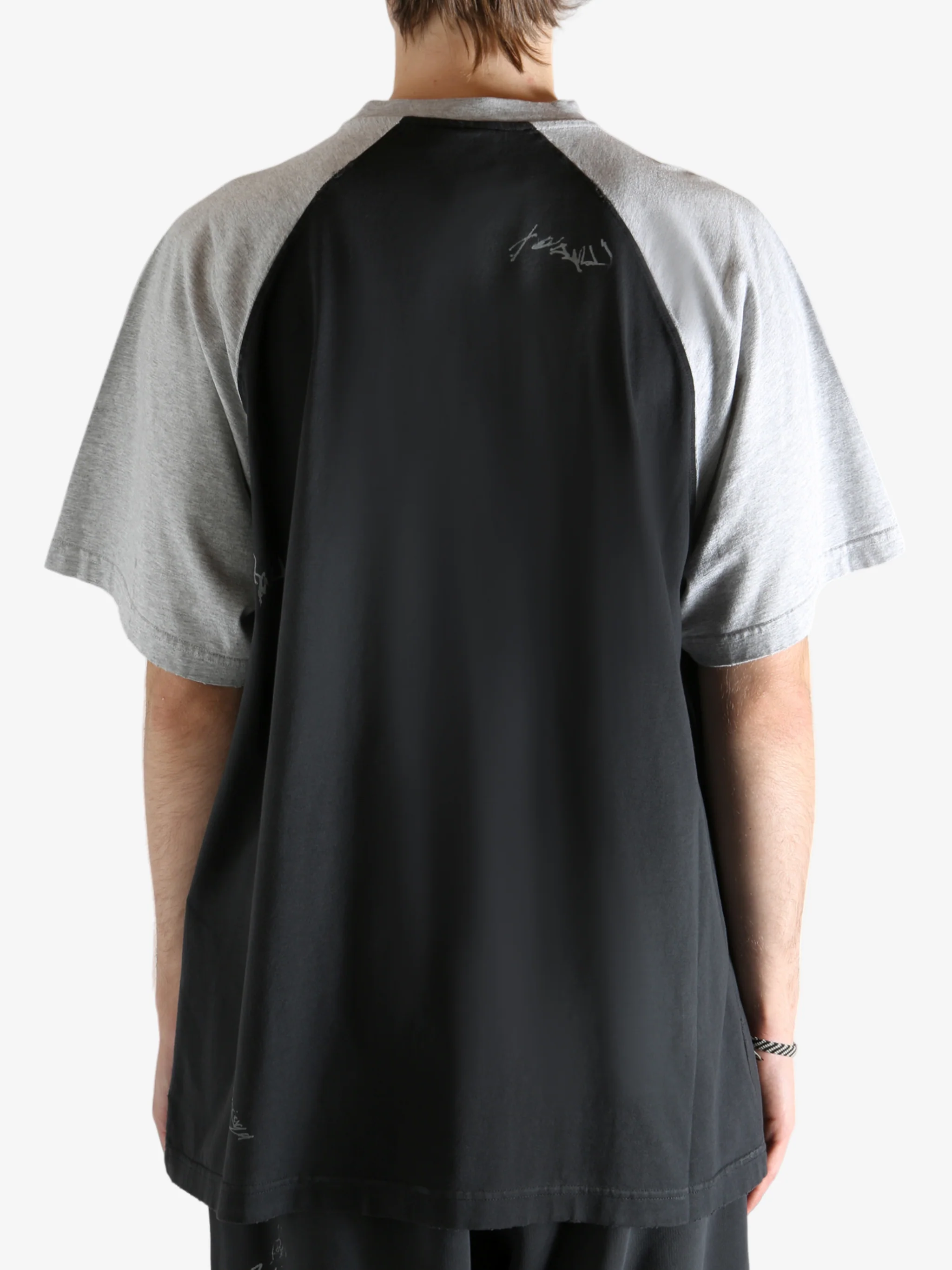 BALENCIAGA - Men Raglan Oversized T-Shirt - Image 3