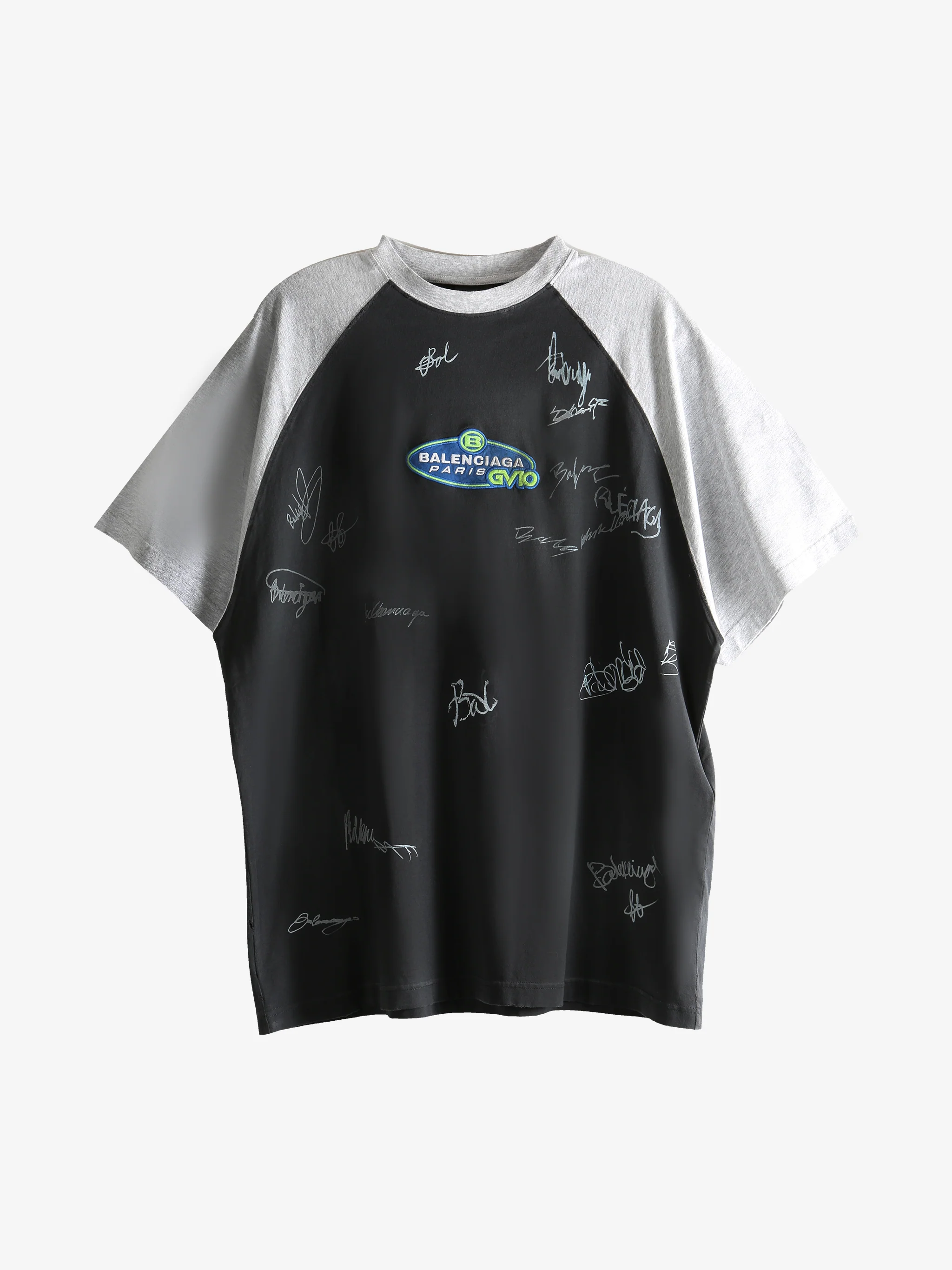 BALENCIAGA - Men Raglan Oversized T-Shirt - Image 5