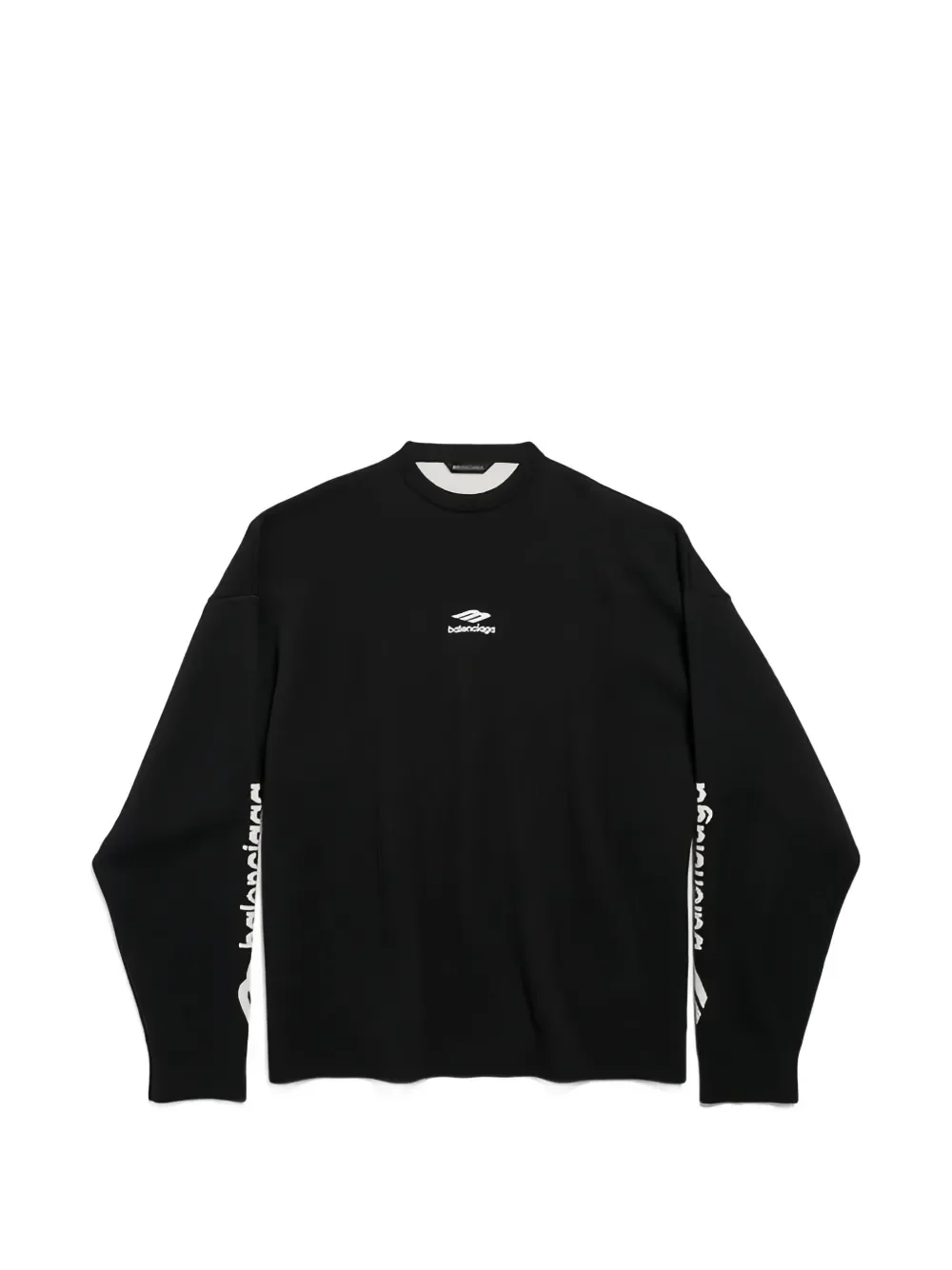 BALENCIAGA - Men Ski Crewneck Long Sleeves T-Shirt - Image 7