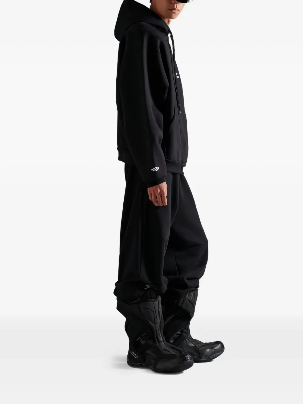 BALENCIAGA - Men Zip-Up Long Sleeves Hoodie - Image 2
