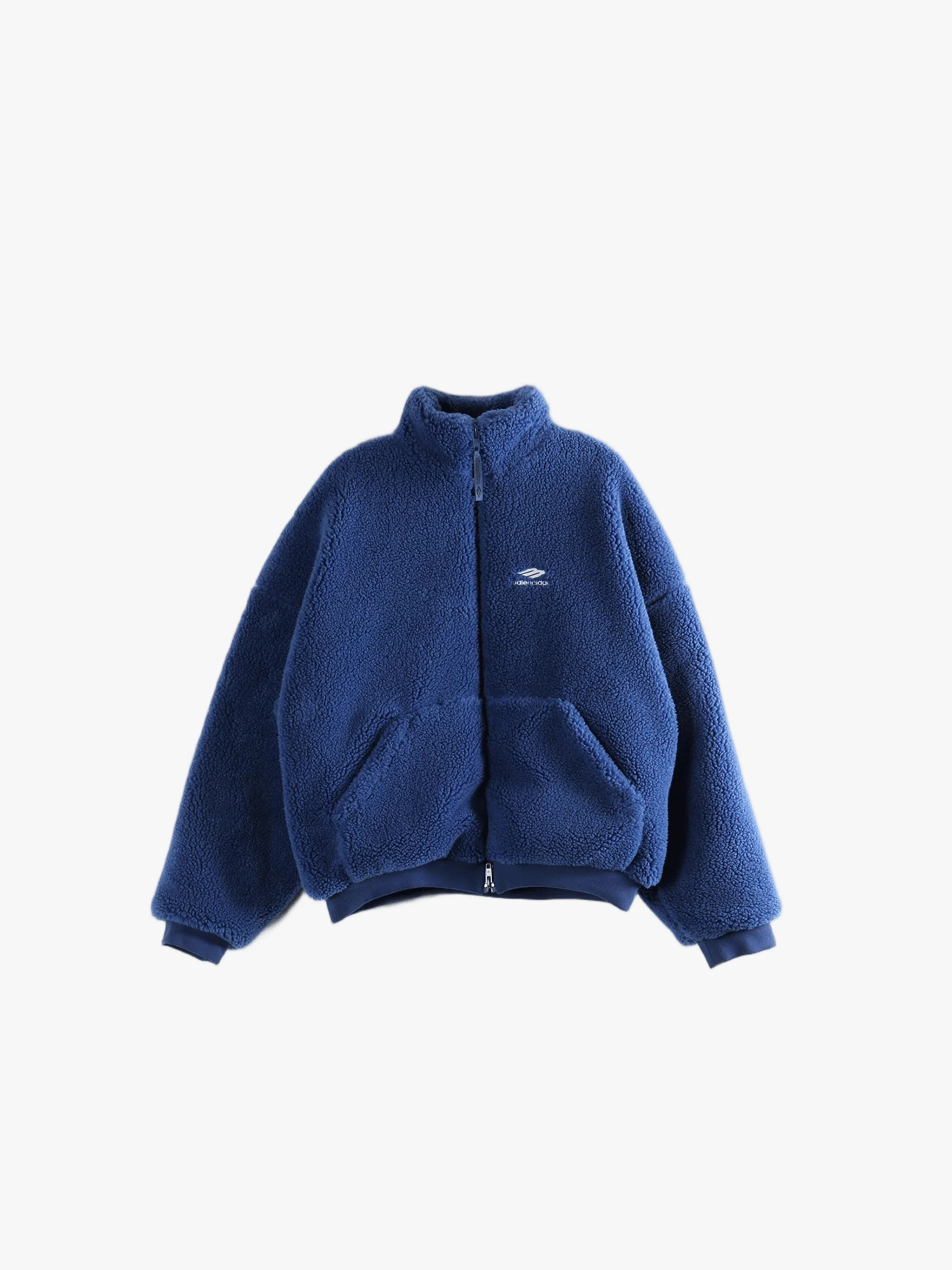 BALENCIAGA - Men Zip Up Stand-Up Collar Jacket - Image 5
