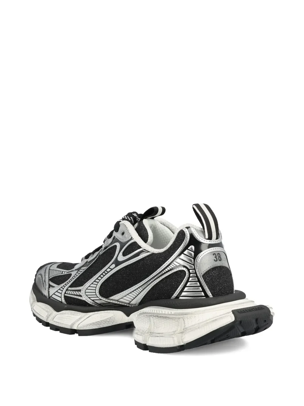 BALENCIAGA - Women 3XL Lace-Up Details Sneakers - Image 3