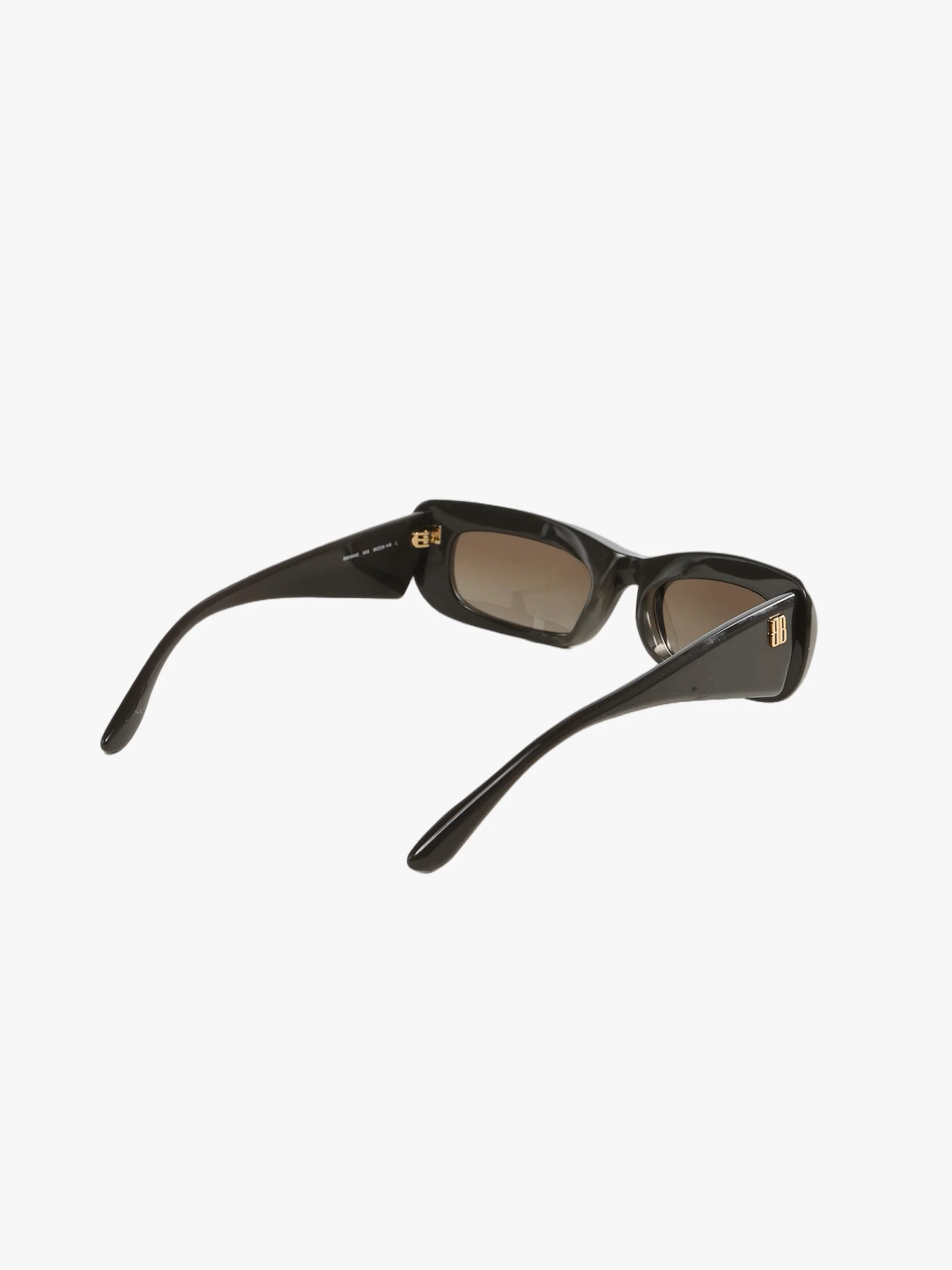 BALENCIAGA - Women Diva Rectangle Sunglasses - Image 3