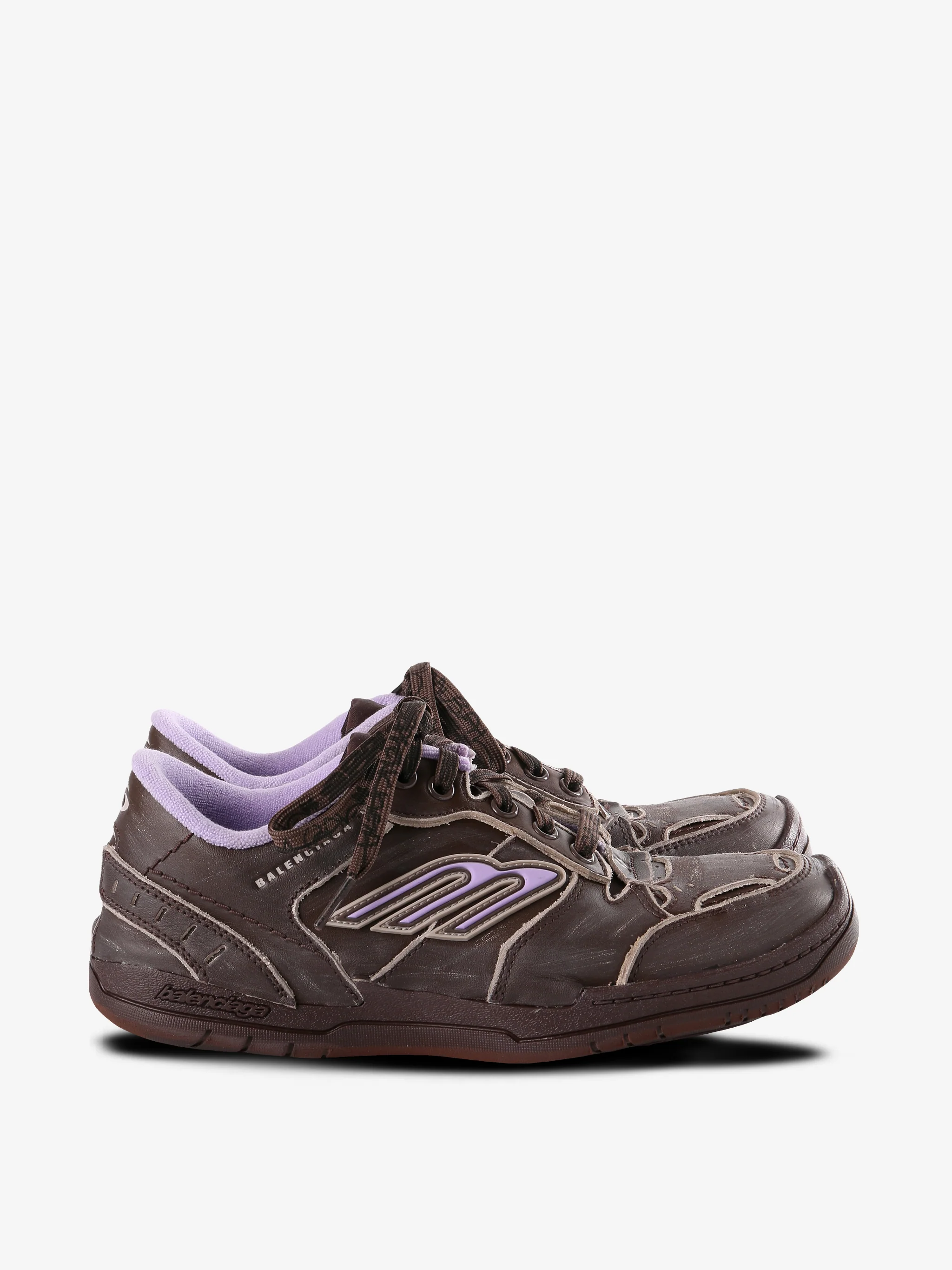 BALENCIAGA - Women Hamptons Medium Worn Out Sneakers