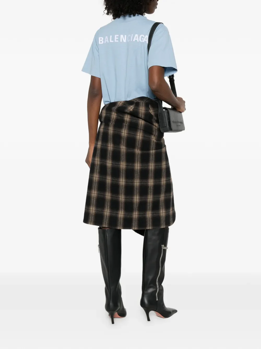 BALENCIAGA - Women Medium Fit T-Shirt - Image 3