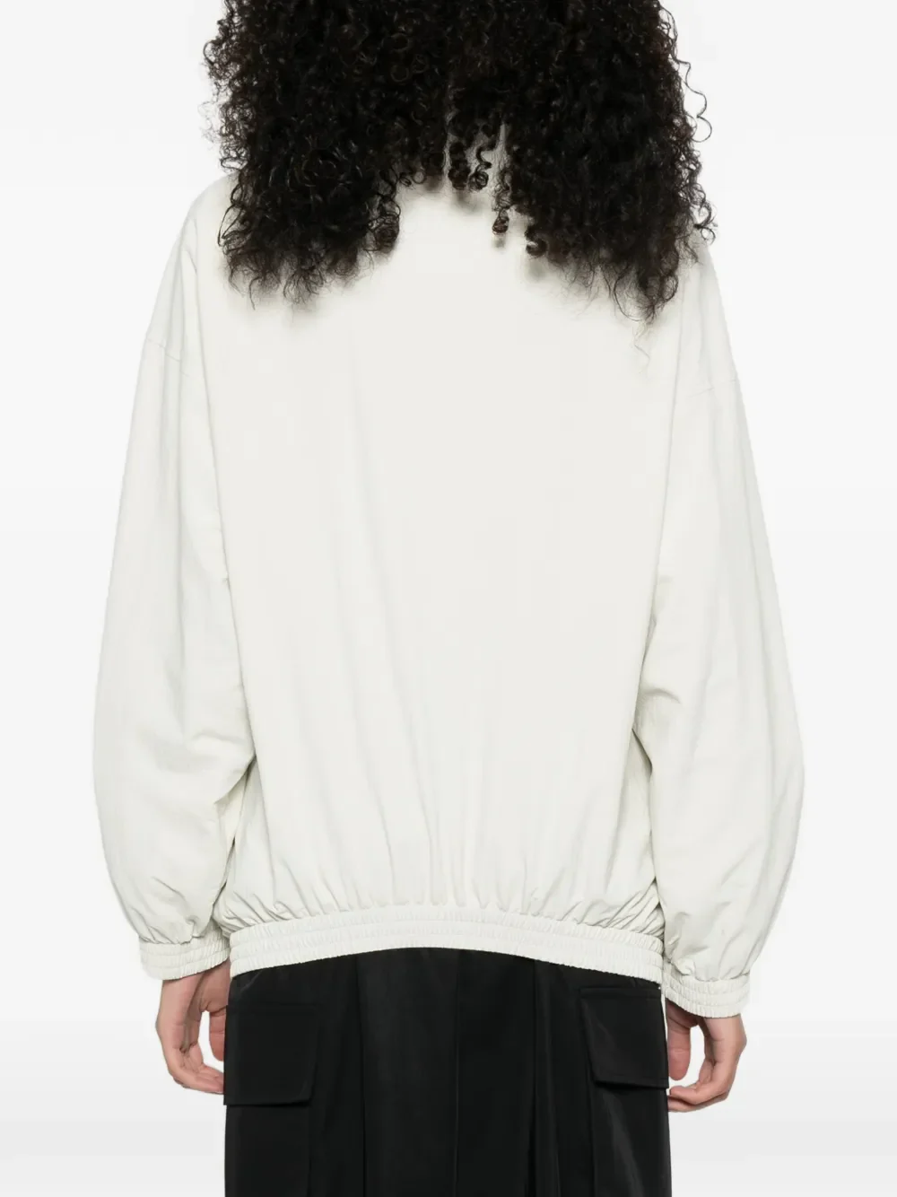 BALENCIAGA - Women Off Shoulder Tracksuit Jacket - Image 3