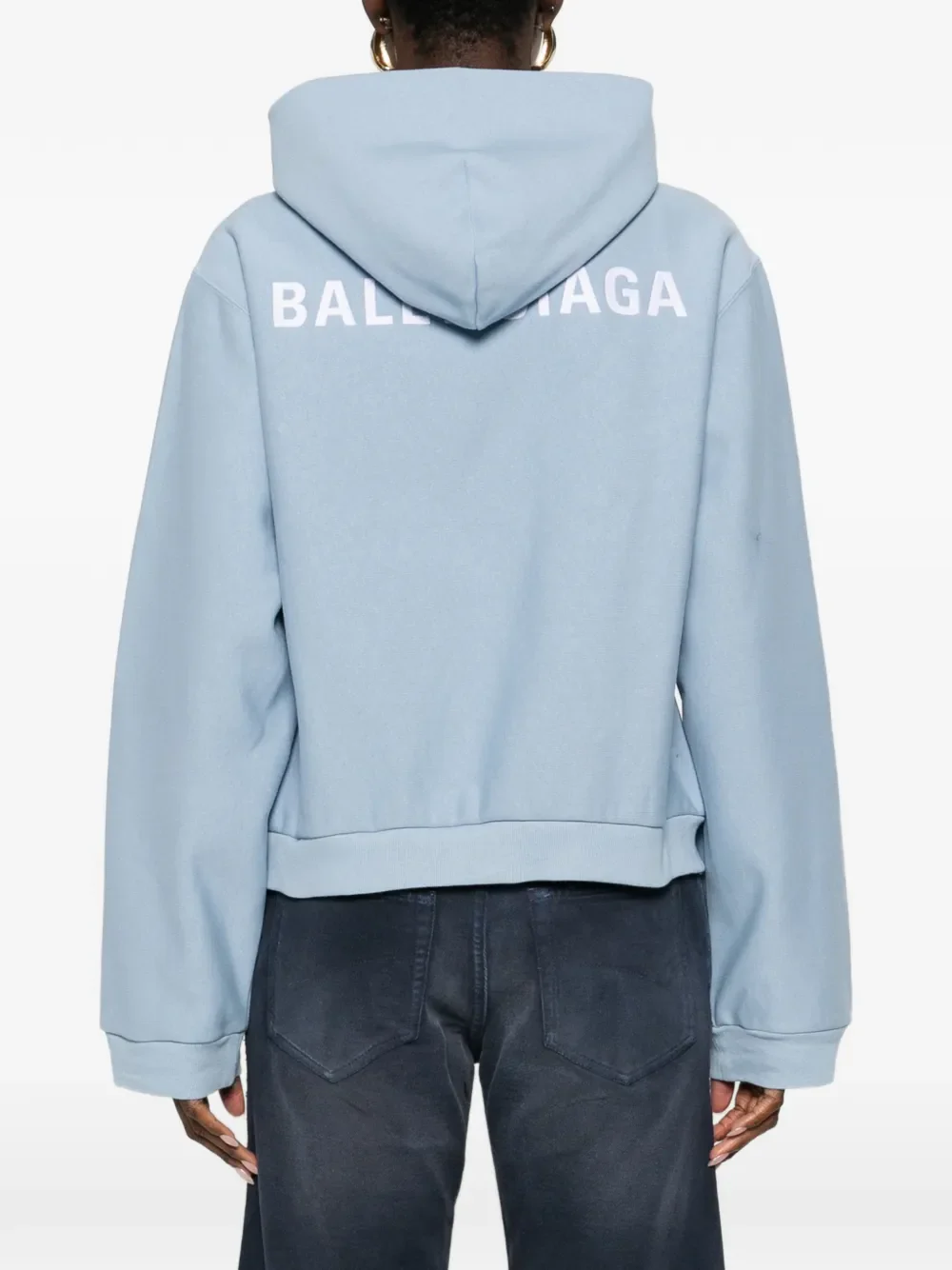 BALENCIAGA - Women Standard Zip Hoodie - Image 3