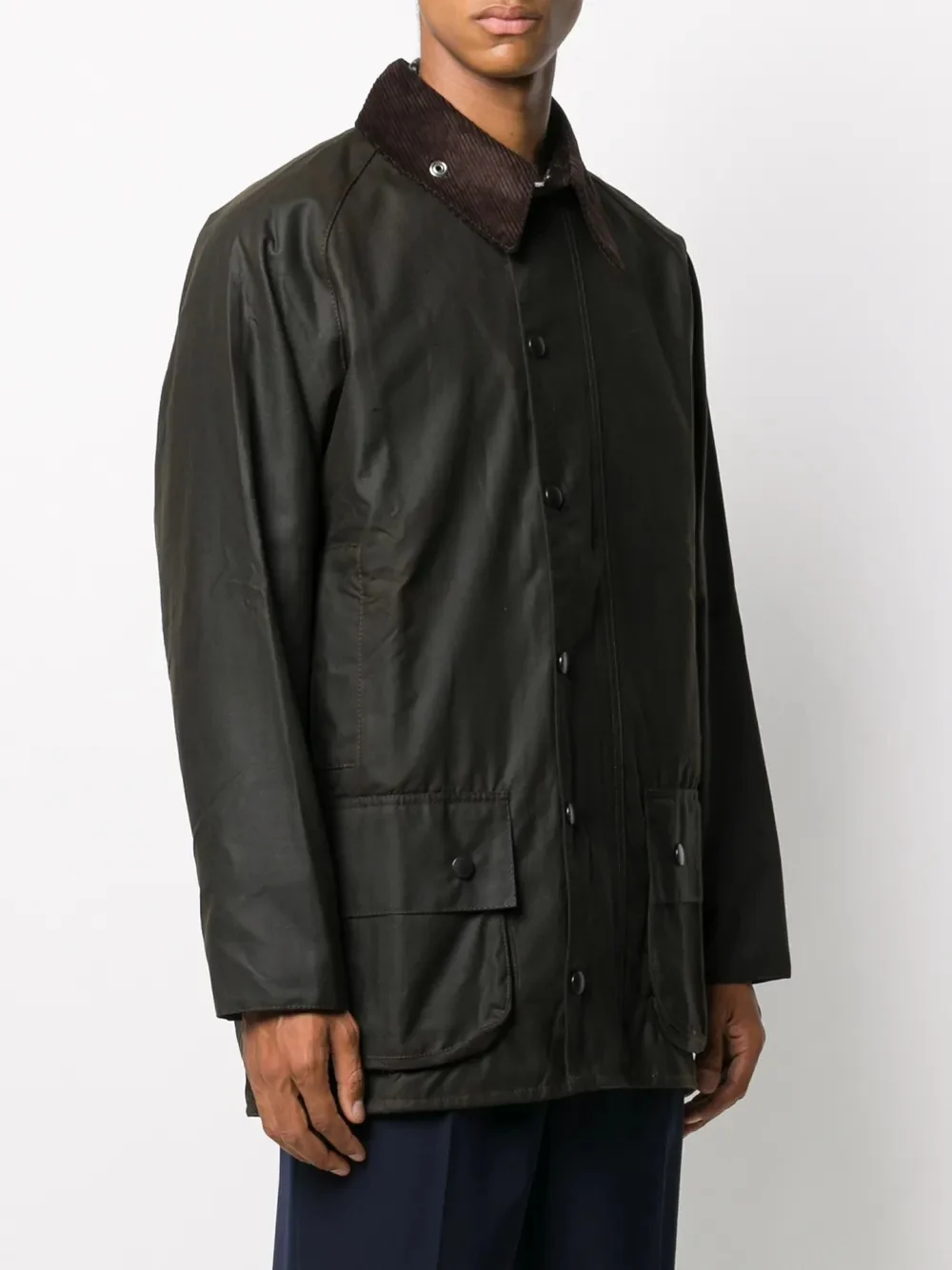 BARBOUR - Men Classic Beaufort Waxed Jacket - Image 2