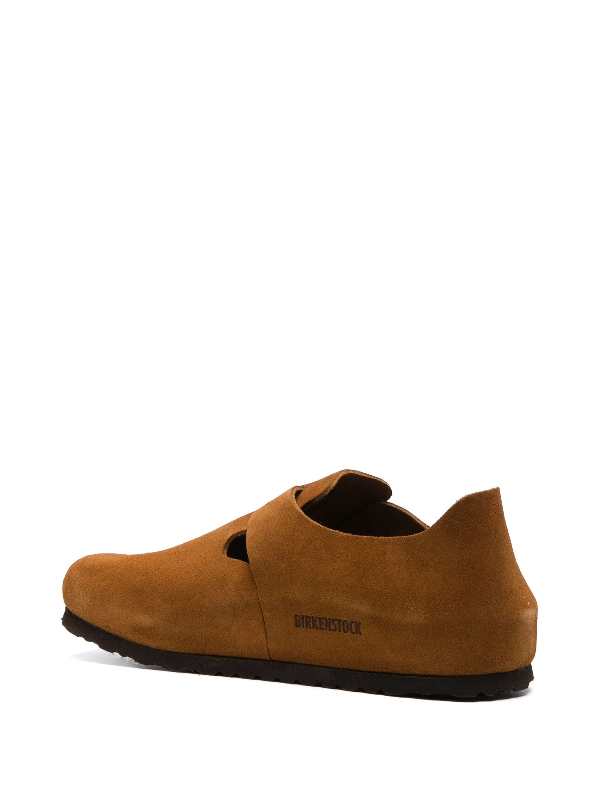 BIRKENSTOCK - London Suede Leather Regular Slippers - Image 3
