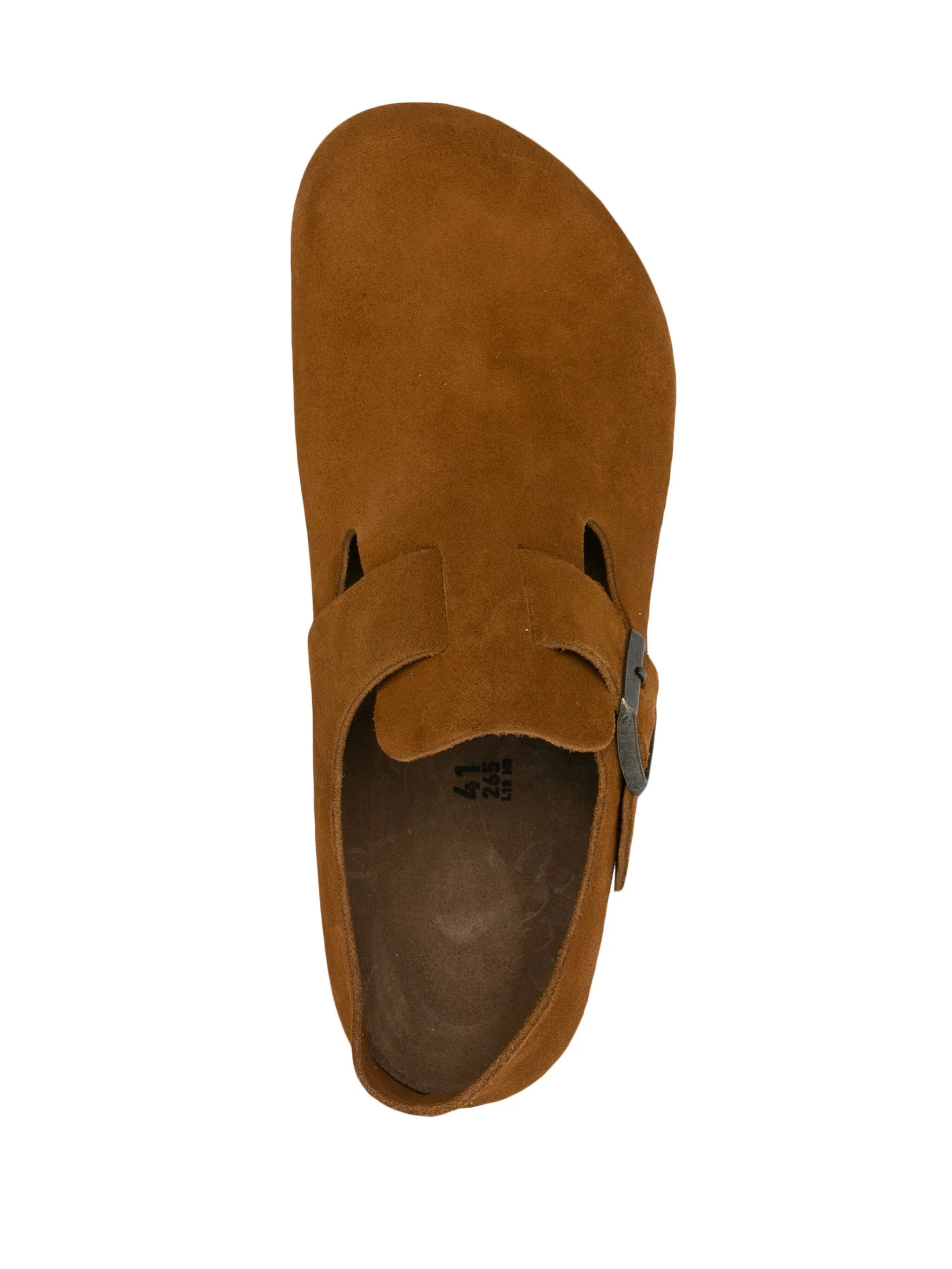 BIRKENSTOCK - London Suede Leather Regular Slippers - Image 4