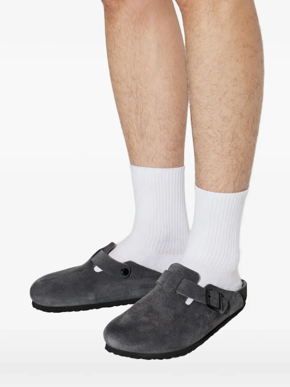 BIRKENSTOCK - Unisex Boston Exquisite Suede Sandals - Image 5