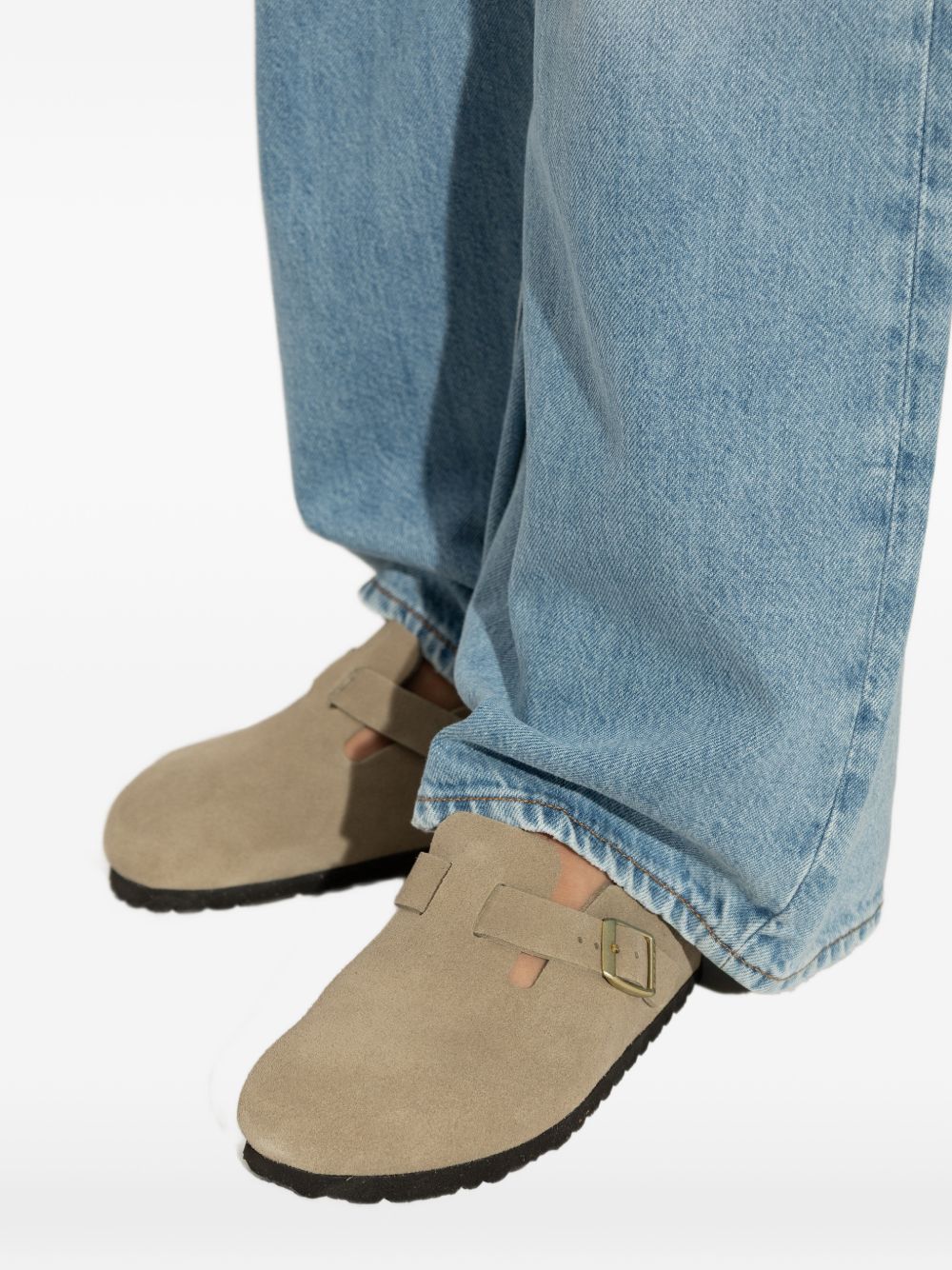 BIRKENSTOCK - Unisex Boston Exquisite Suede Sandals - Image 6