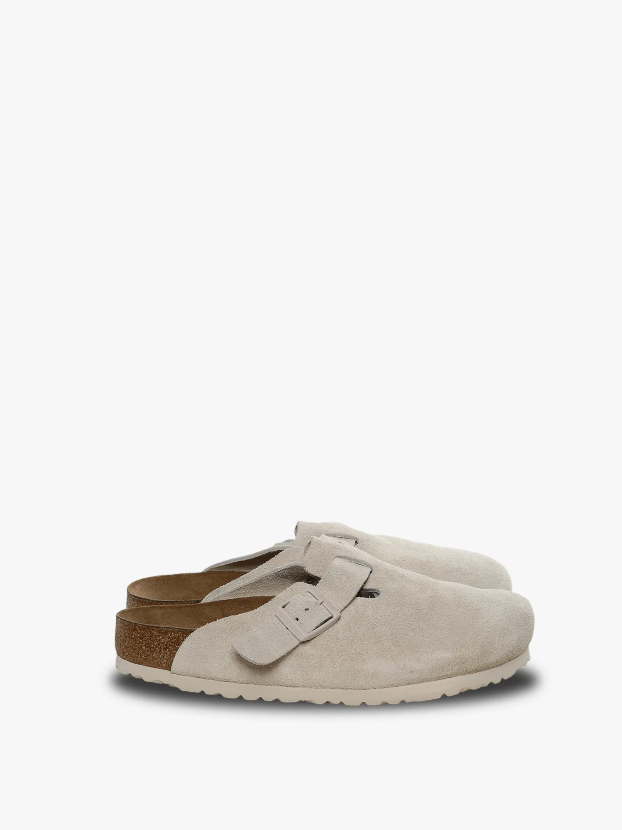 BIRKENSTOCK - Unisex Boston Soft Footbed Suede Regular Sandals