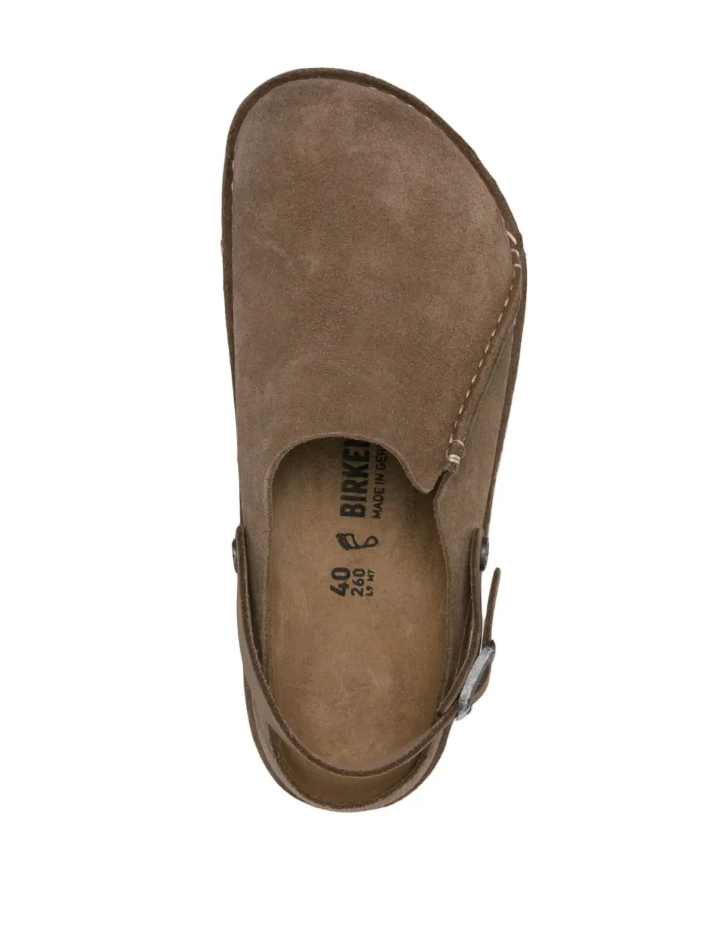 BIRKENSTOCK - Unisex Lutry Premium Suede Leather Regular Sandals - Image 4