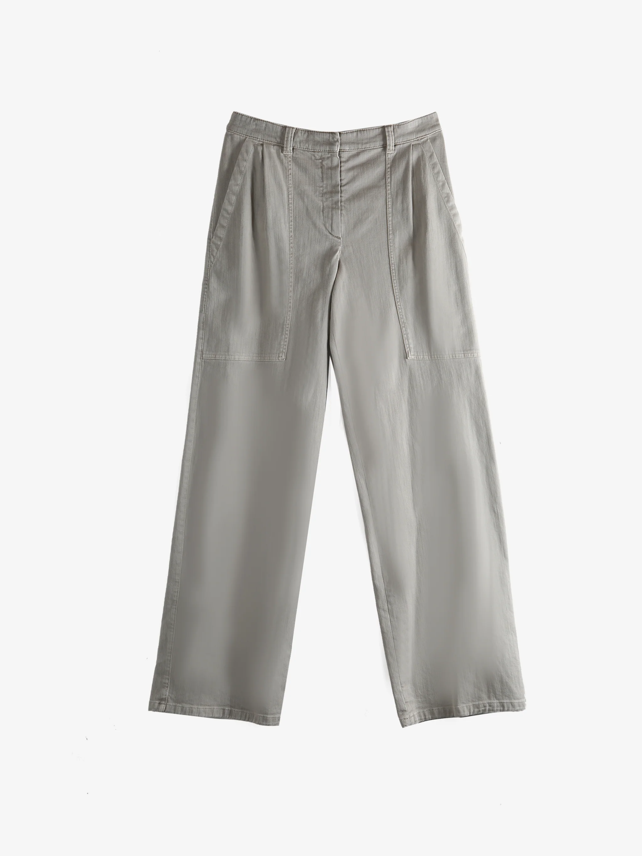 BRUNELLO CUCINELLI - Women Garment-dyed Trousers - Image 4