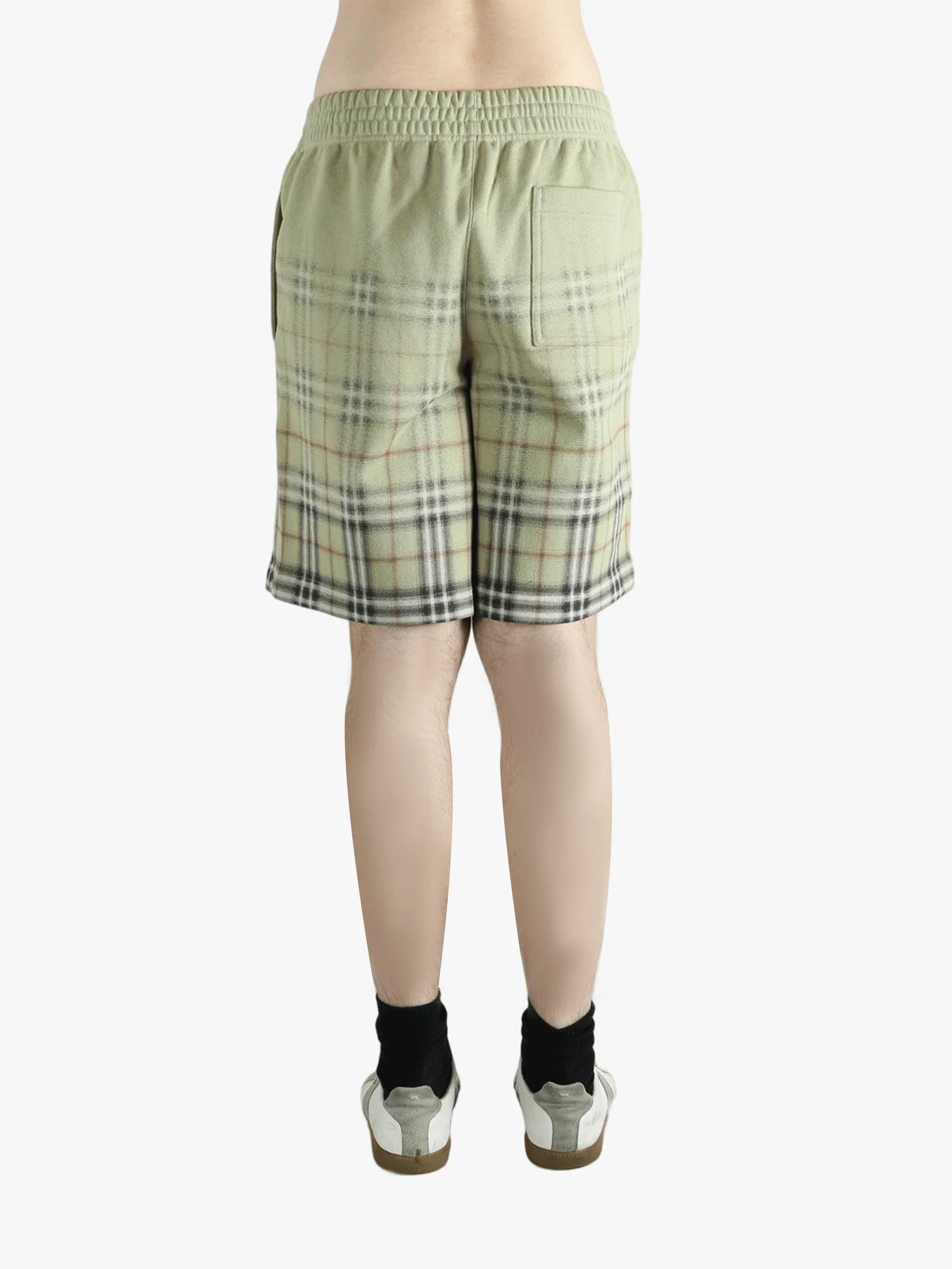 BURBERRY - Men Check Shorts - Image 3