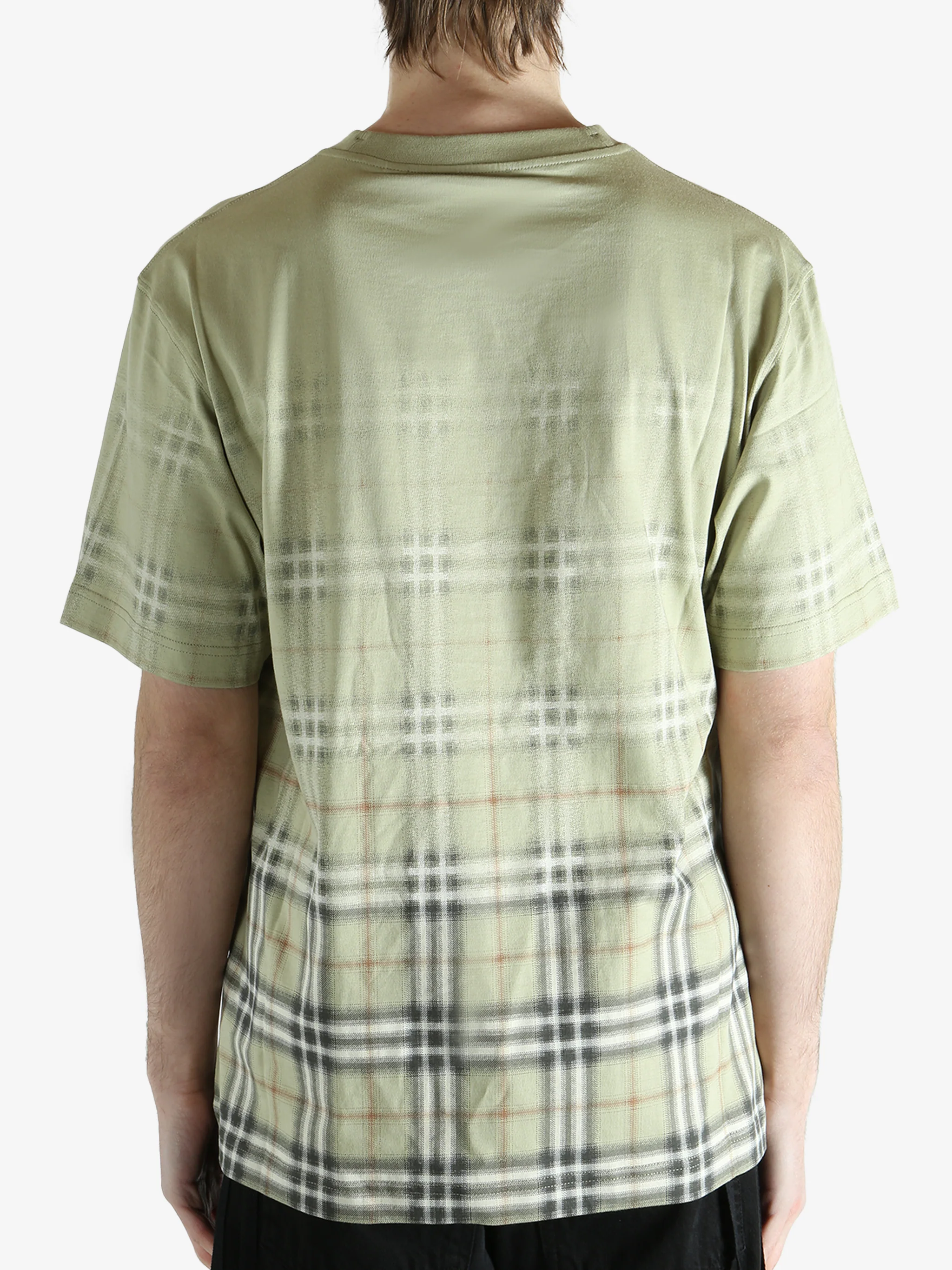 BURBERRY - Men Ryan Check T-Shirt - Image 3