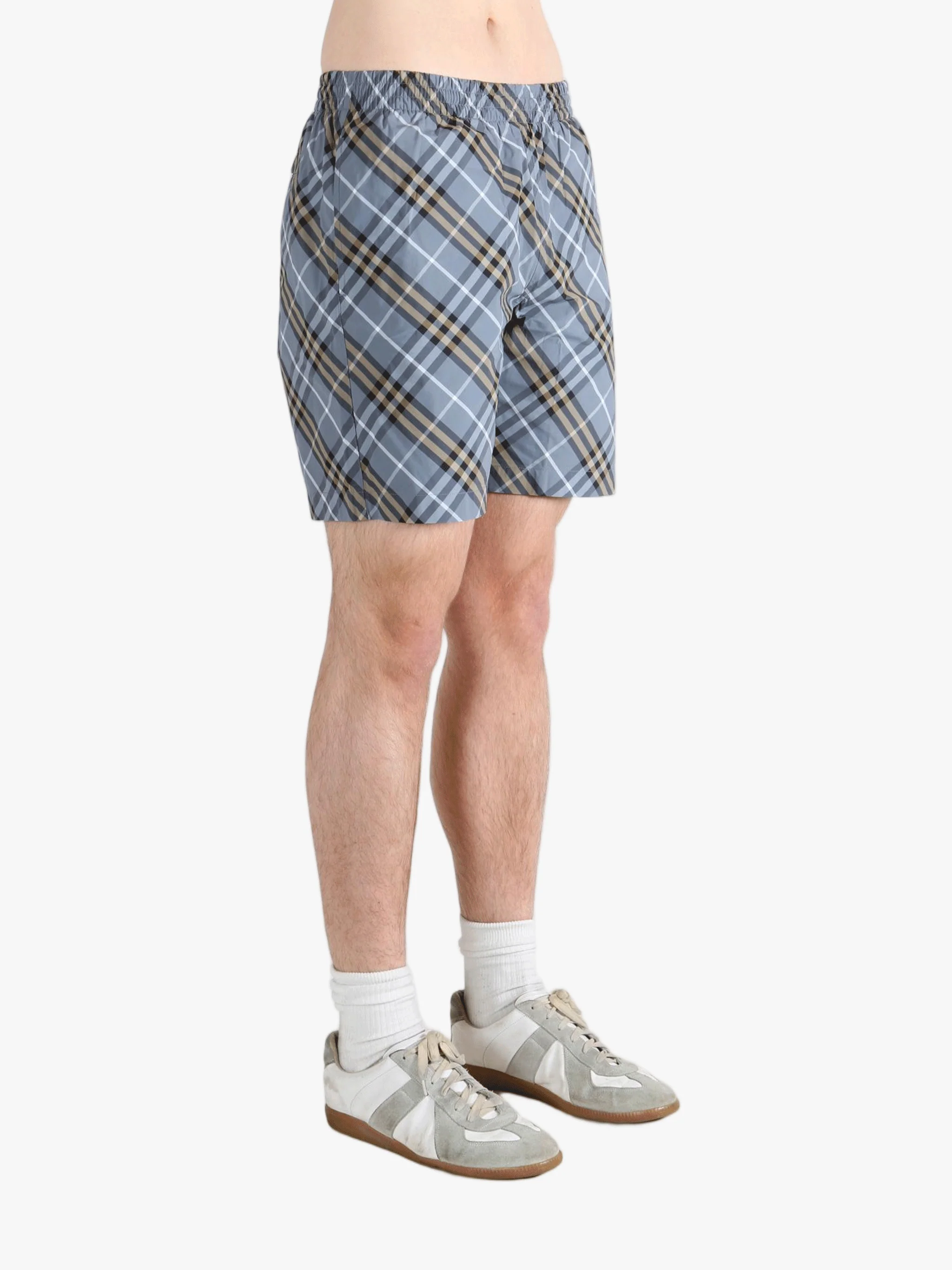 BURBERRY - Men Seb Check Shorts - Image 2