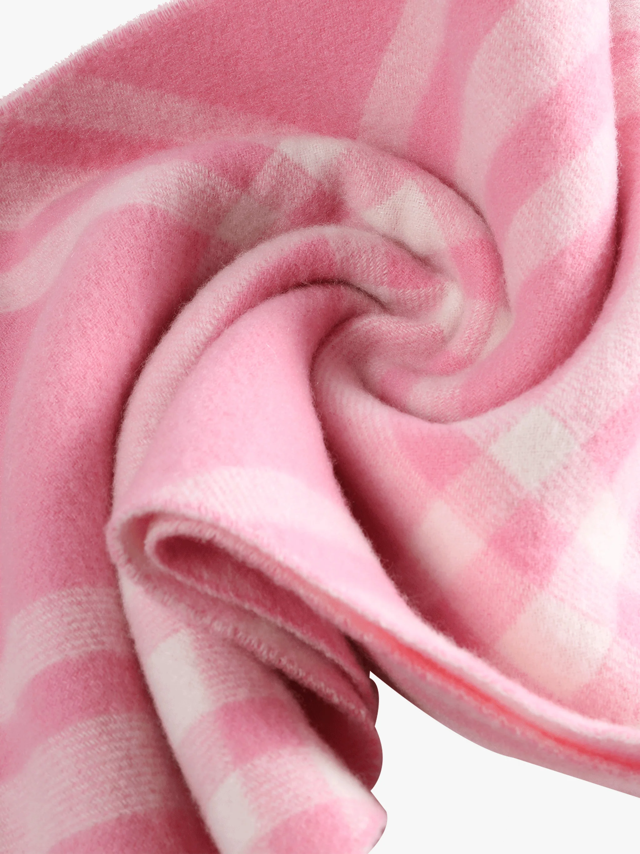 BURBERRY - Women Mu Check Cashmere Scarf - Image 3