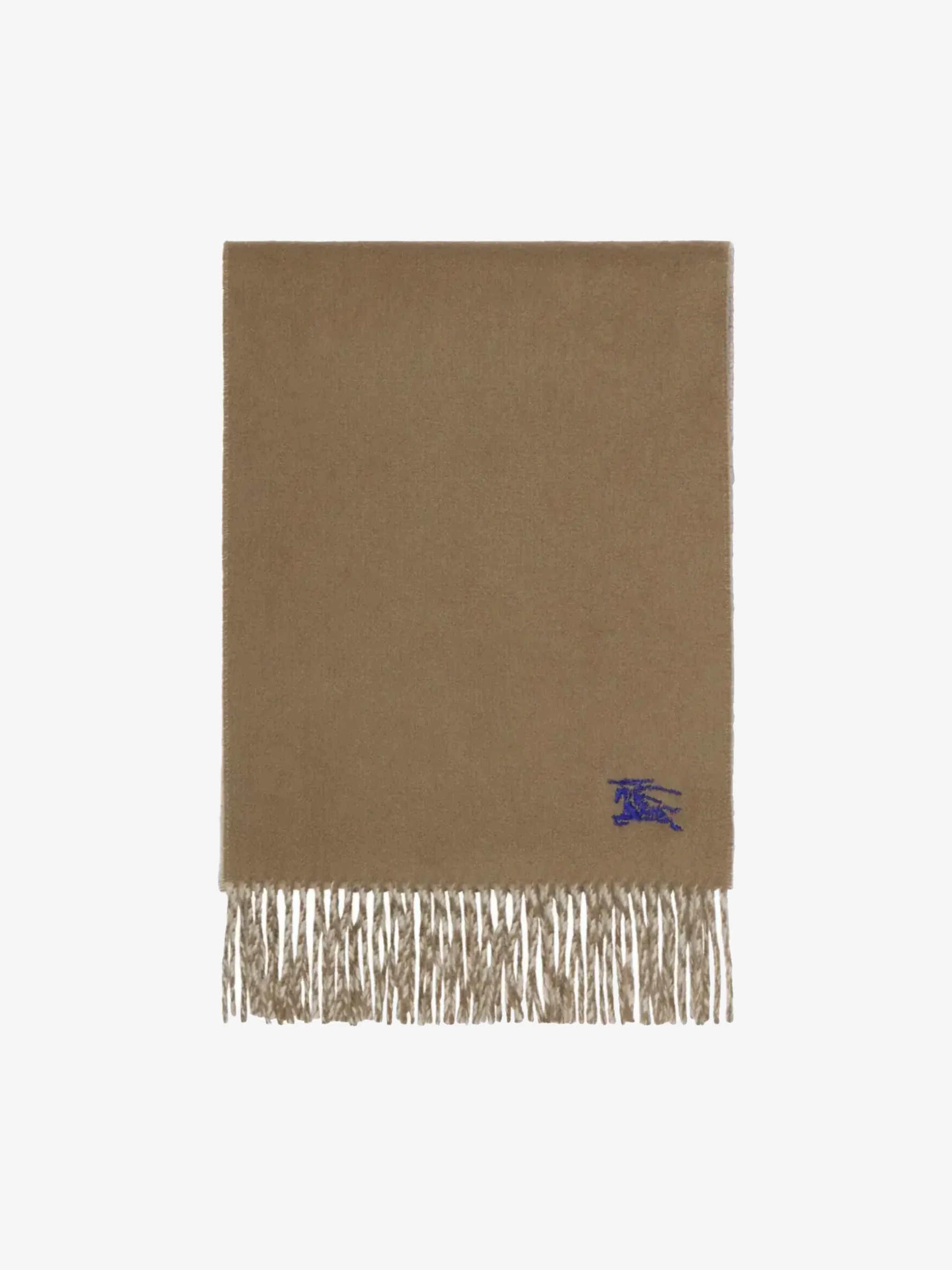 BURBERRY - Unisex Mu Embroidered Knight Solid Scarf - Image 2