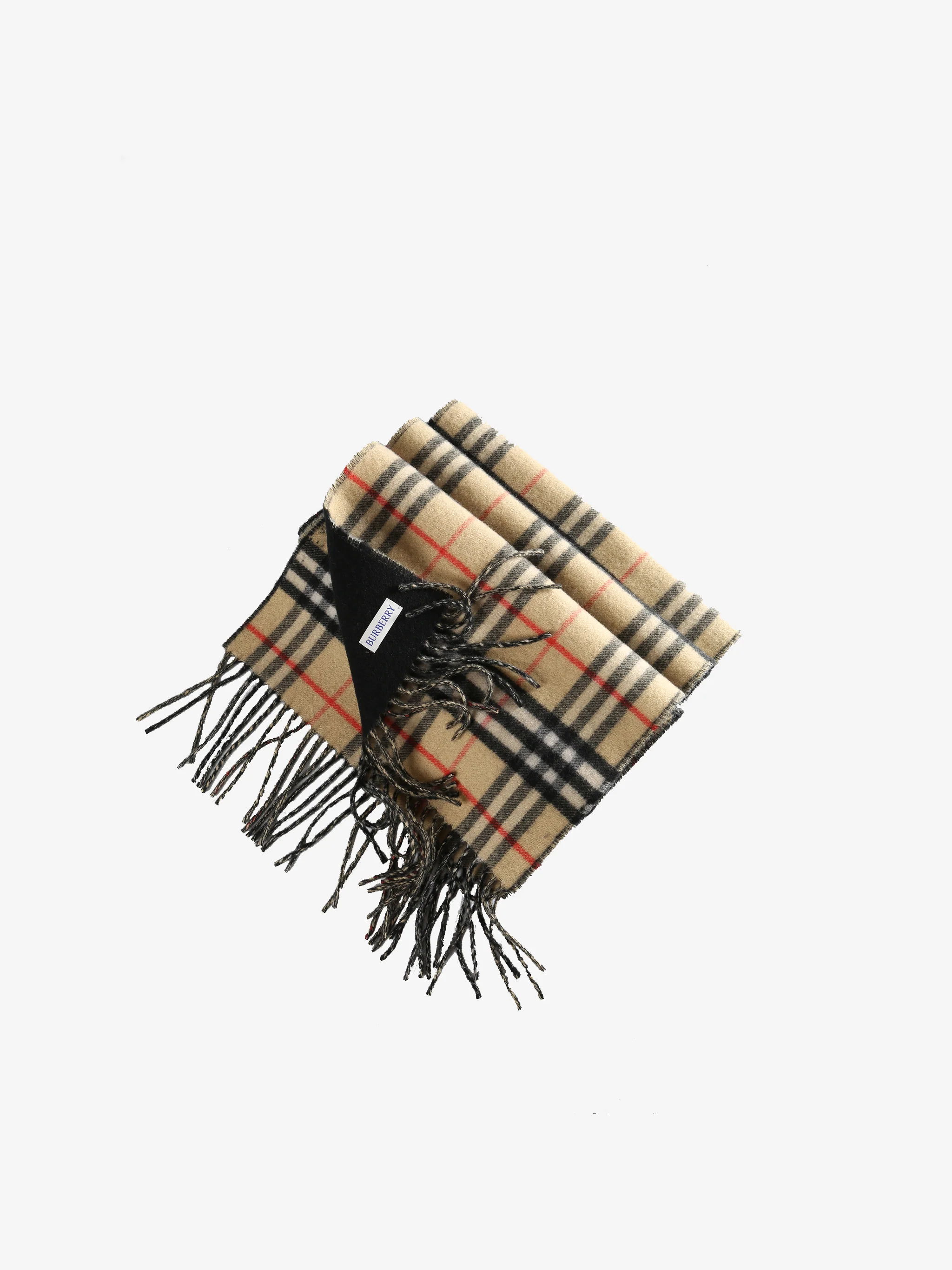 BURBERRY - Unisex Mu Gradient Check Jacquard Scarf - Image 2
