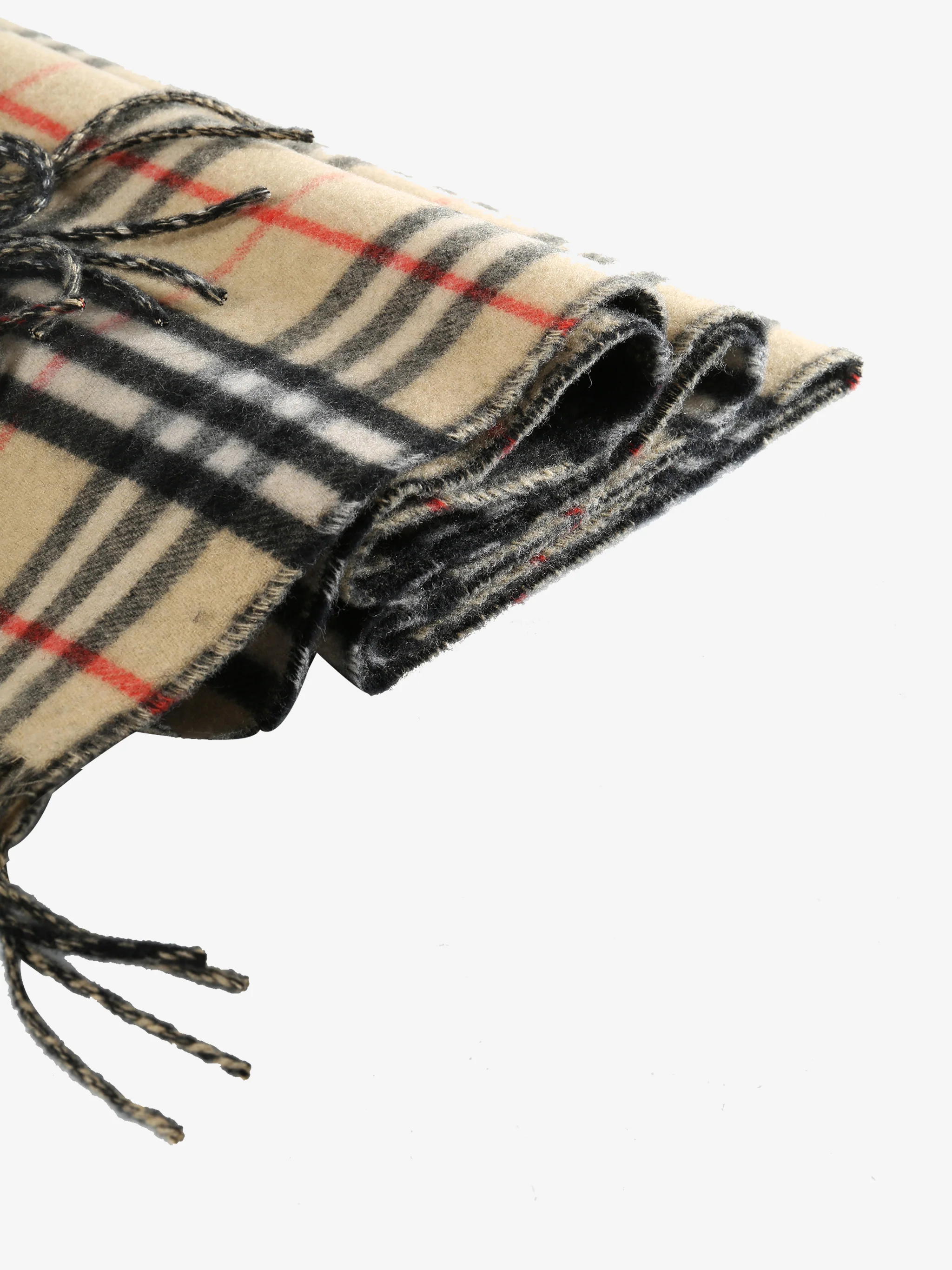 BURBERRY - Unisex Mu Gradient Check Jacquard Scarf - Image 3