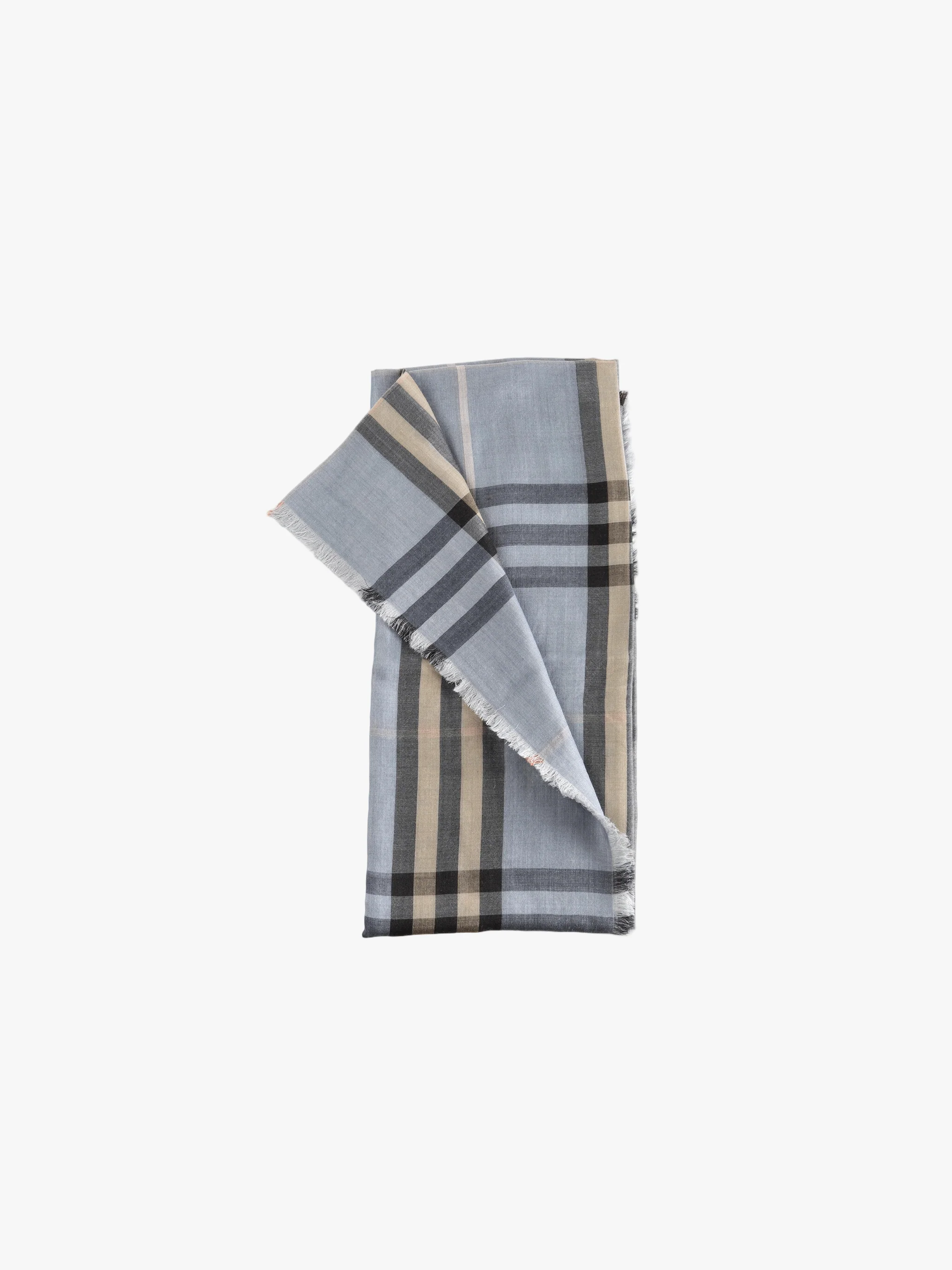 BURBERRY - Unisex Mu MED Check Scarf