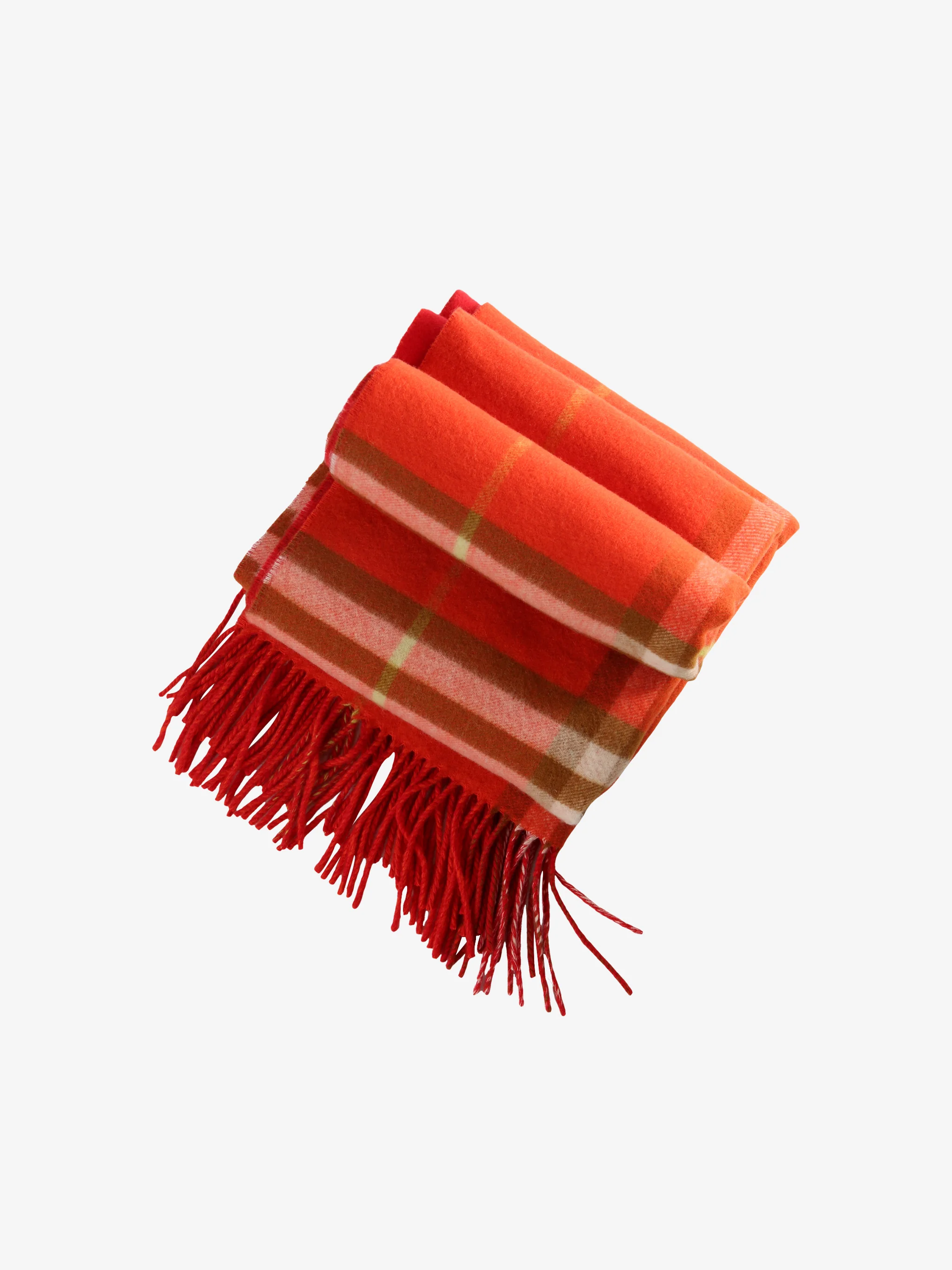 BURBERRY - Unisex Wide Check Cashmere Scarf - Image 2