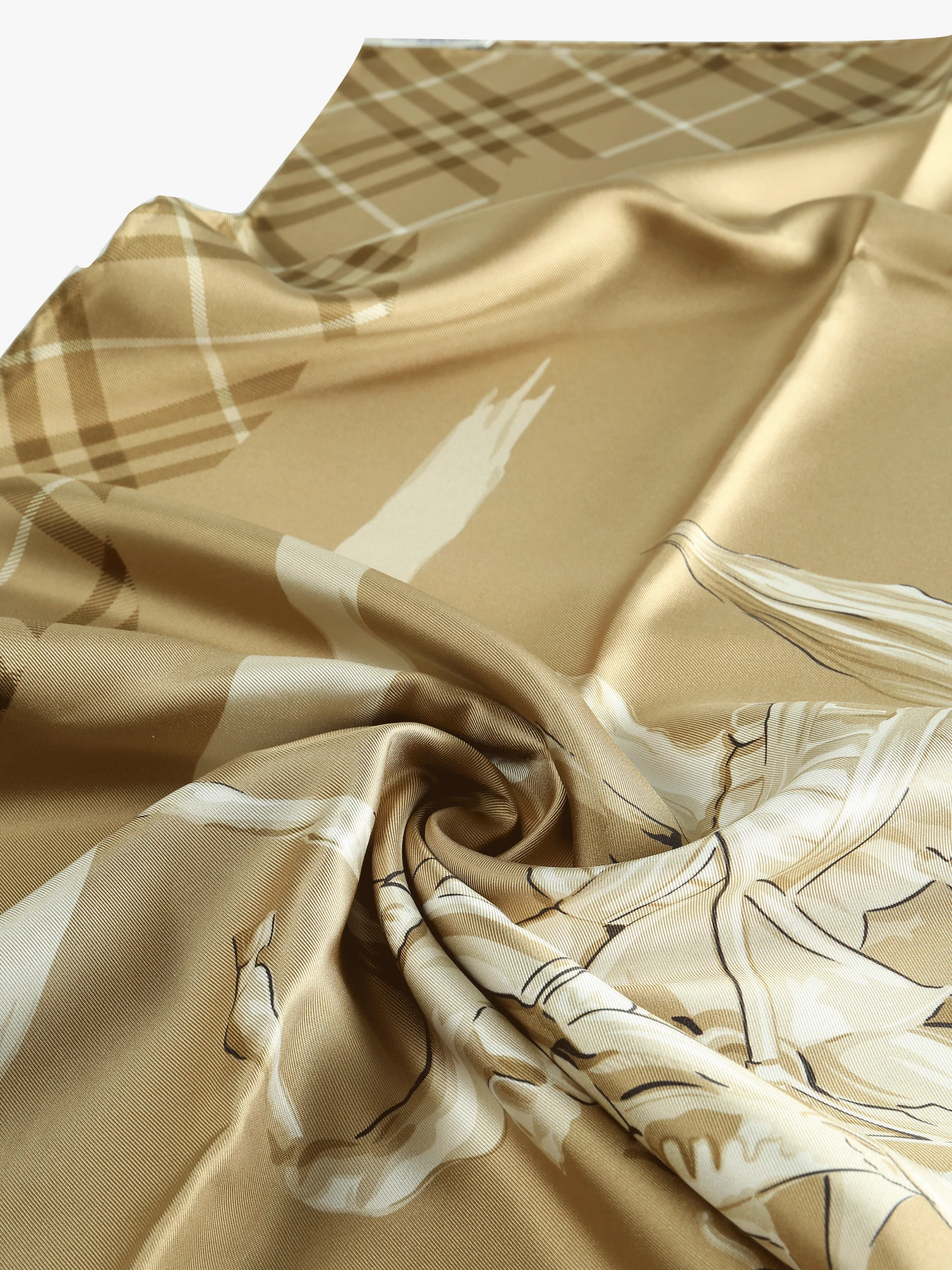 BURBERRY - Unisex SS Horseman Silk Scarf - Image 5