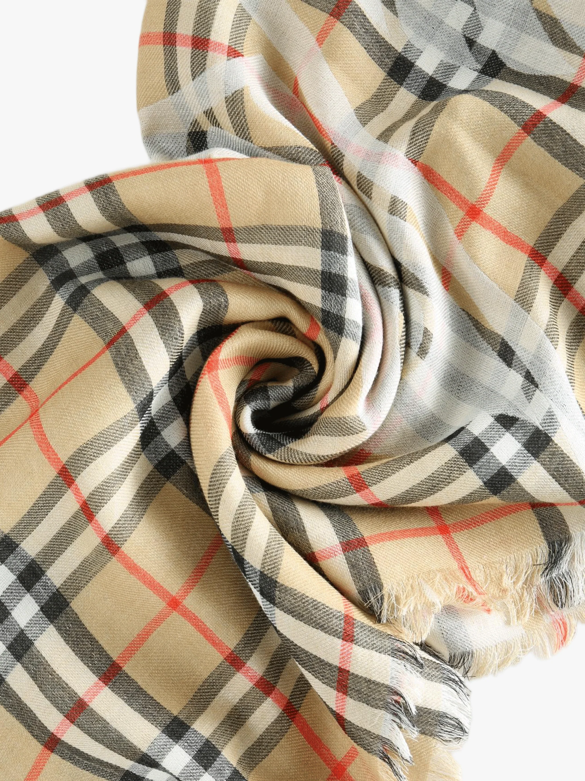 BURBERRY - Women Mu 200X70 Lwt Ekd Scarf - Image 3