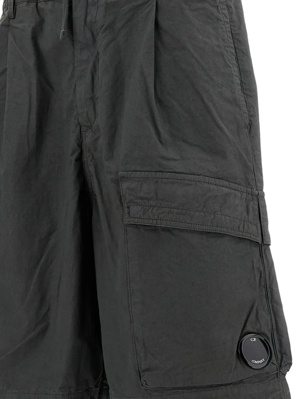 C.P. COMPANY - Men Micro-Reps Boxy Lens Shorts - Image 3