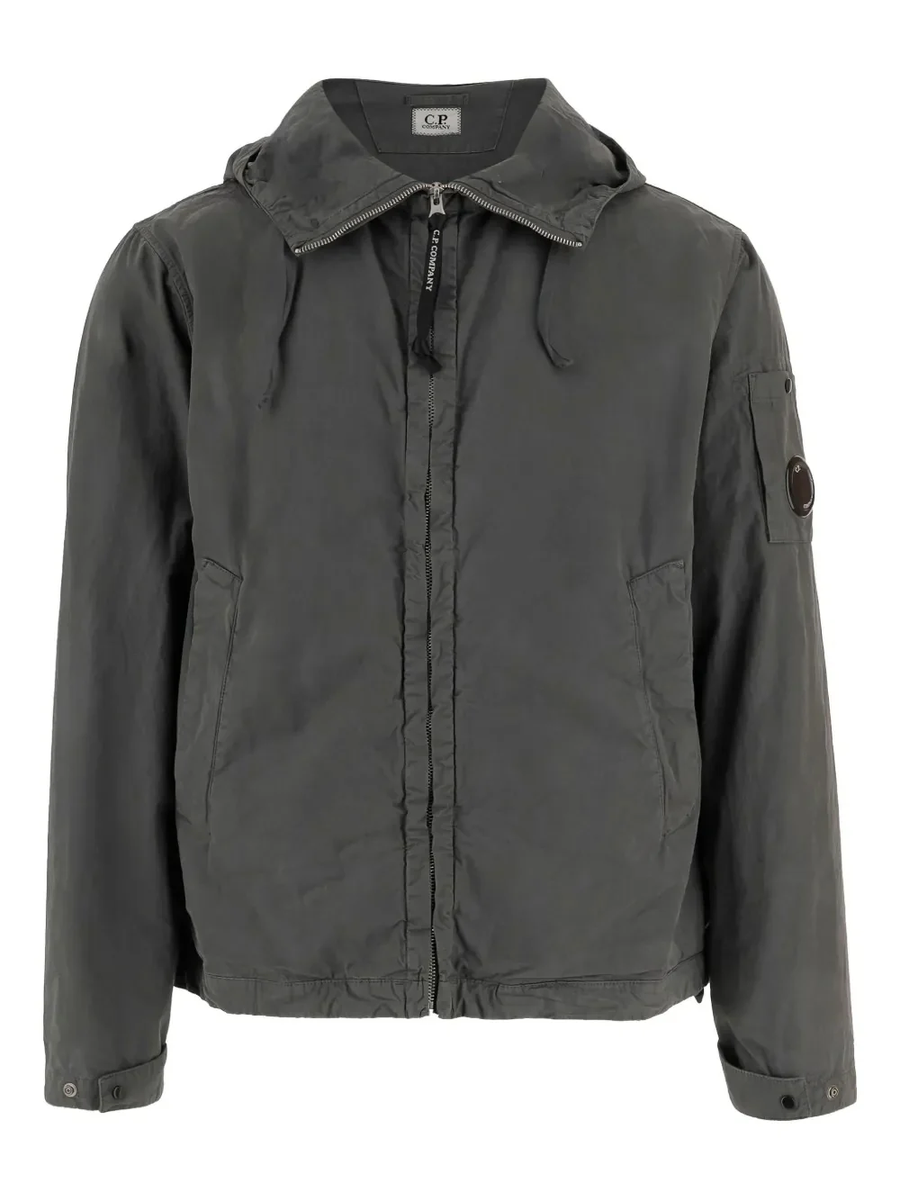 C.P. COMPANY - Men Micro-Reps Hooded Lens Jacket