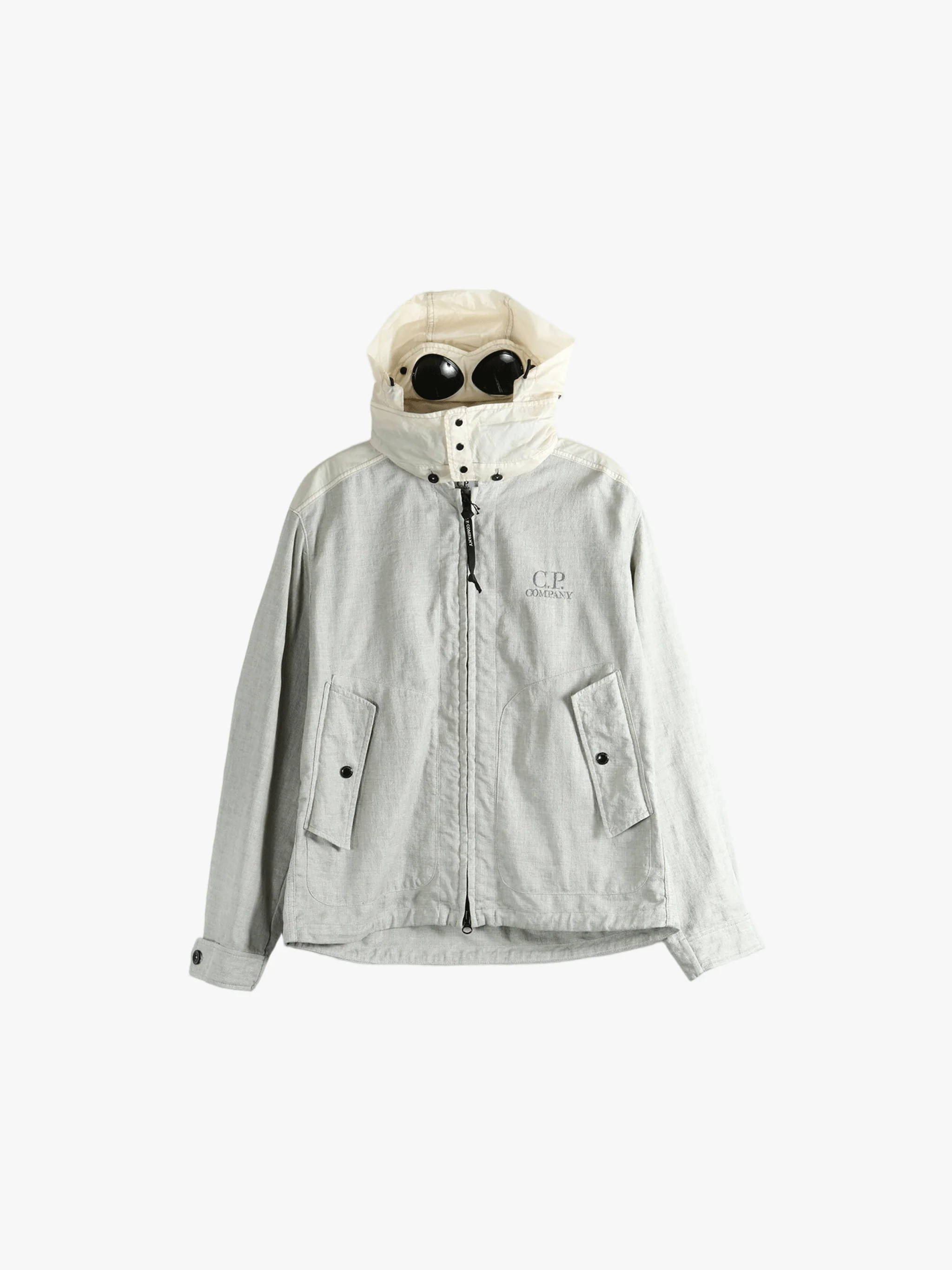 C.P. COMPANY - Men Outerwear Medium Jacket In Rafia-R - Image 4