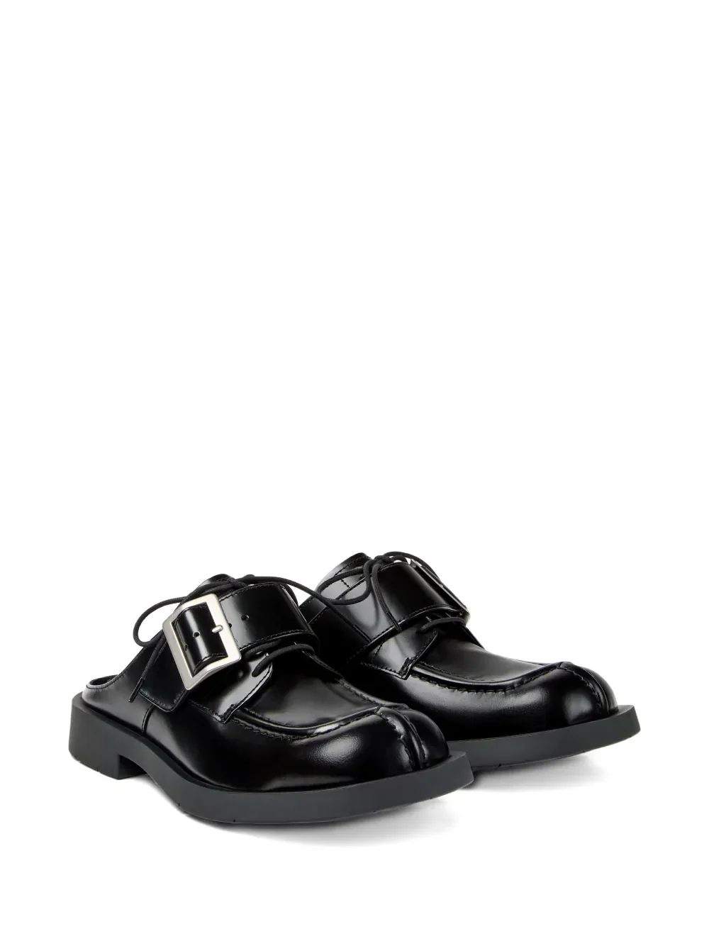 CAMPERLAB - Unisex Leather Buckle Loafers - Image 2
