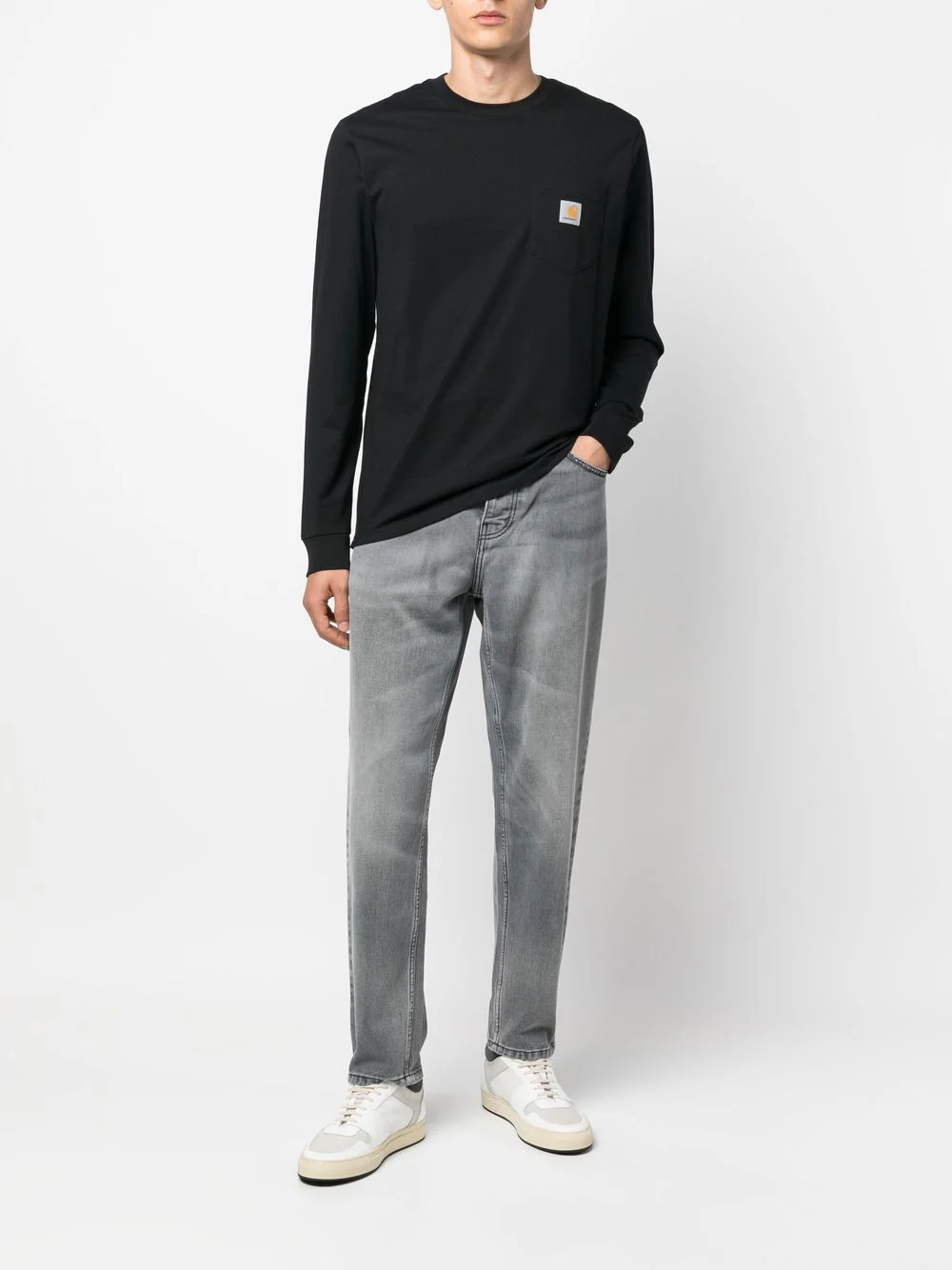 CARHARTT WIP - Unisex Long Sleeve Pocket T-shirt