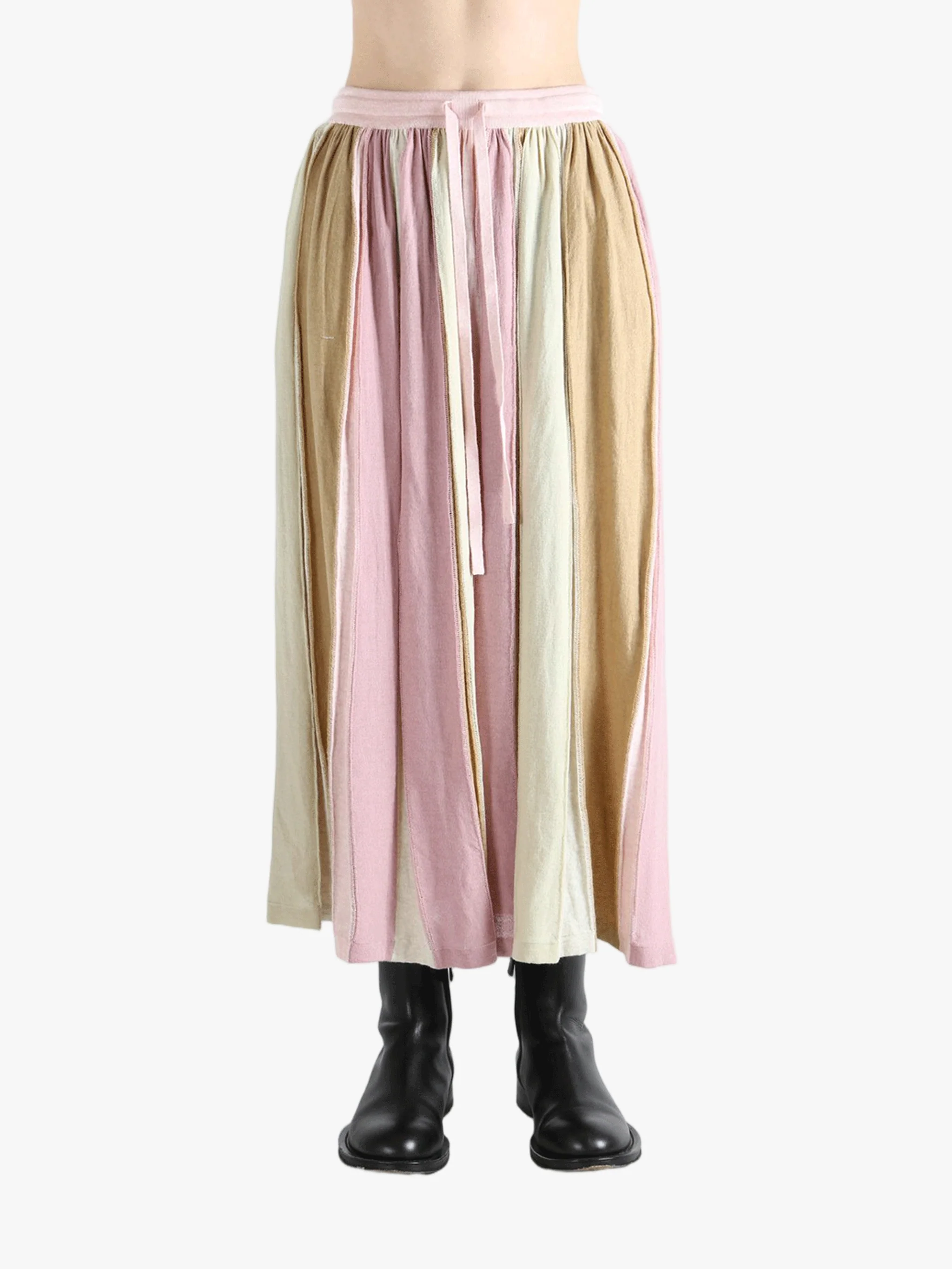 CASEY CASEY - Women Stripe Patchwork Skirt