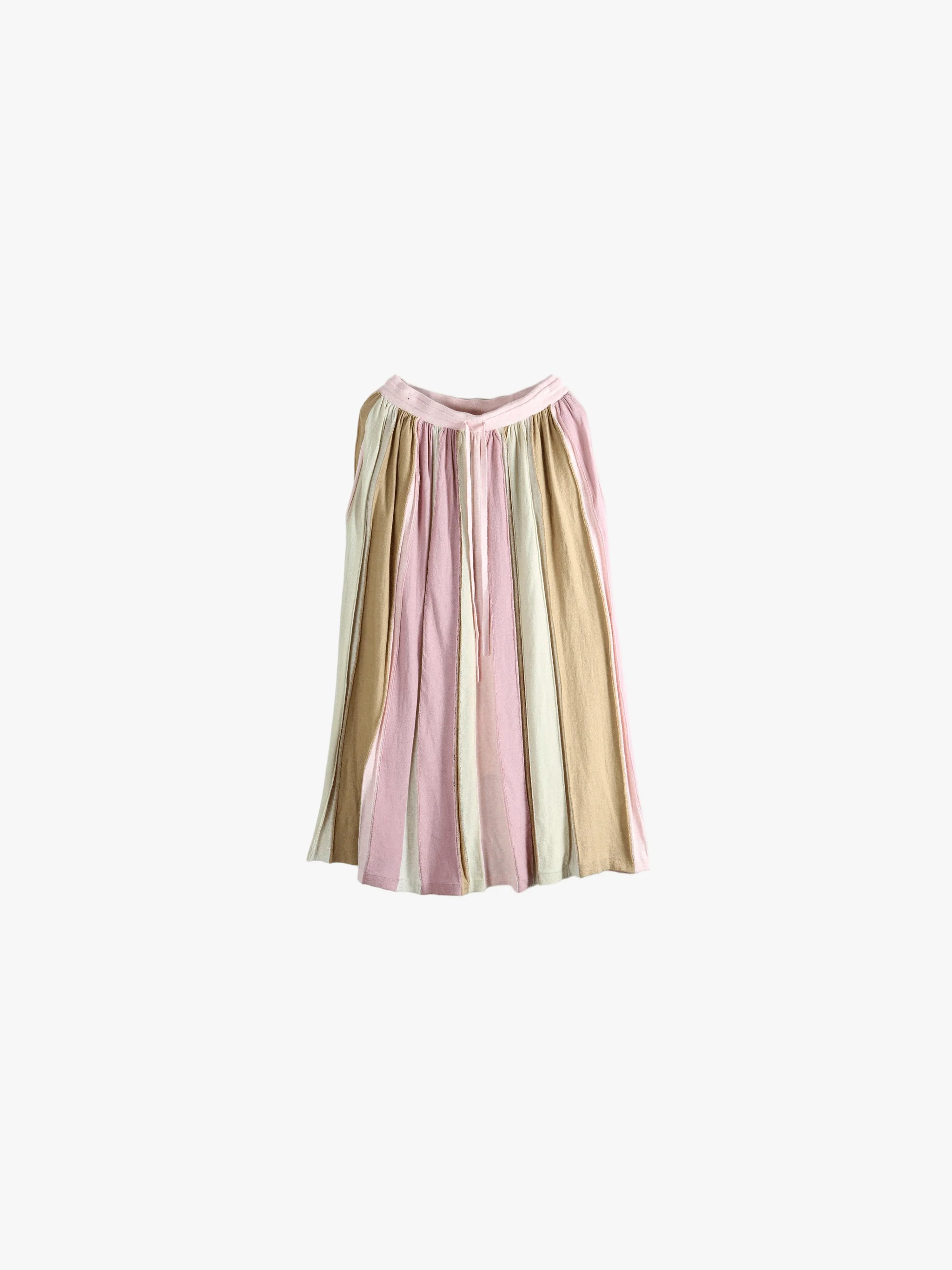 CASEY CASEY - Women Stripe Patchwork Skirt - Image 4