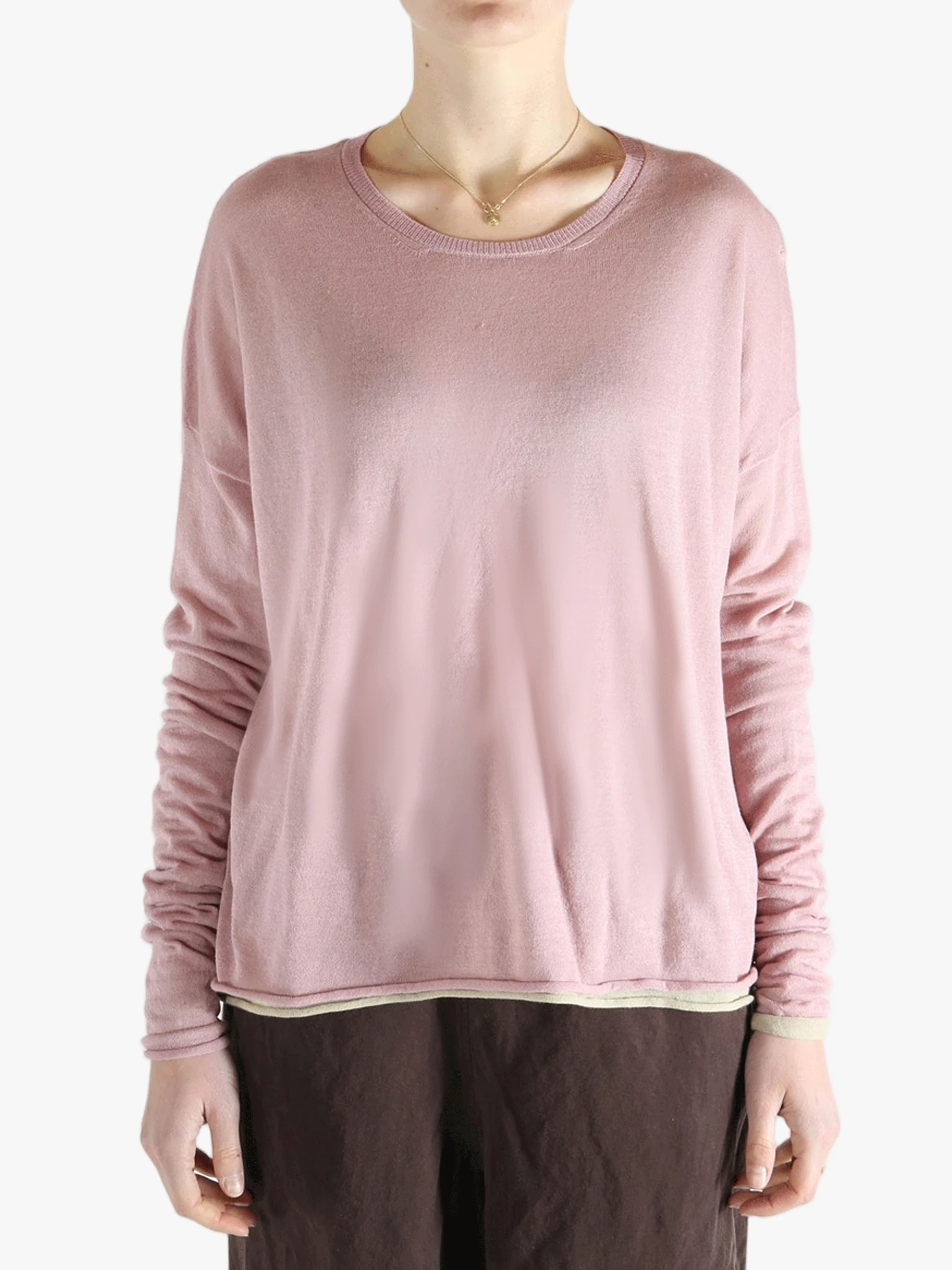 CASEY CASEY - Women Ultra Light Double Jumper