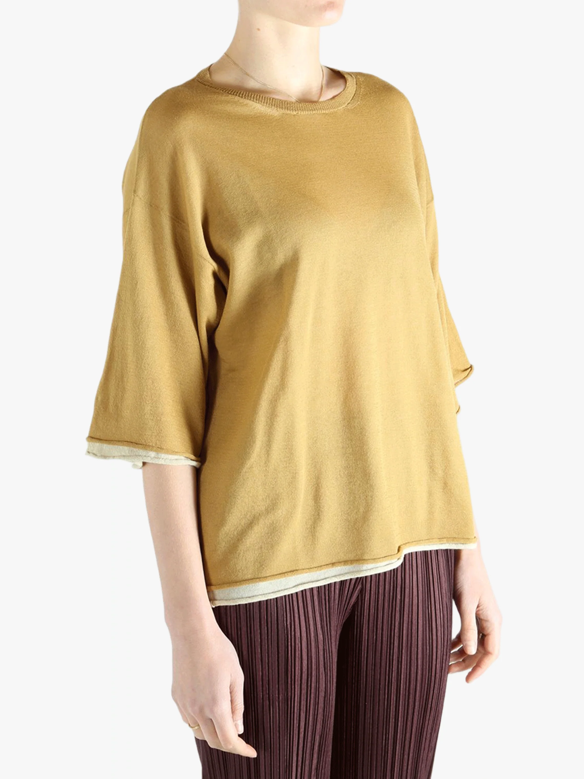 CASEY CASEY - Women Ultra Light Double T-Shirt - Image 2