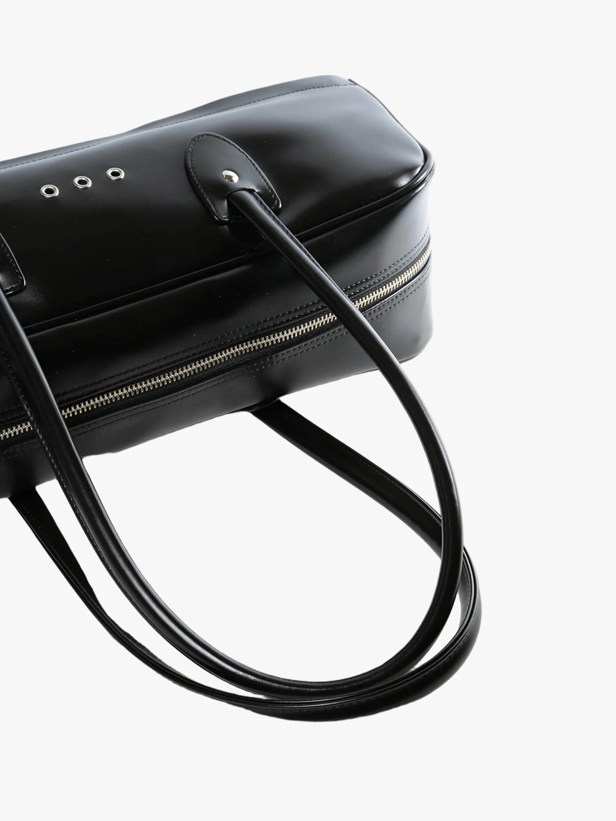 COMME DES GARCONS COMME DES GARCONS - Women Zipped Leather Bag - Image 3