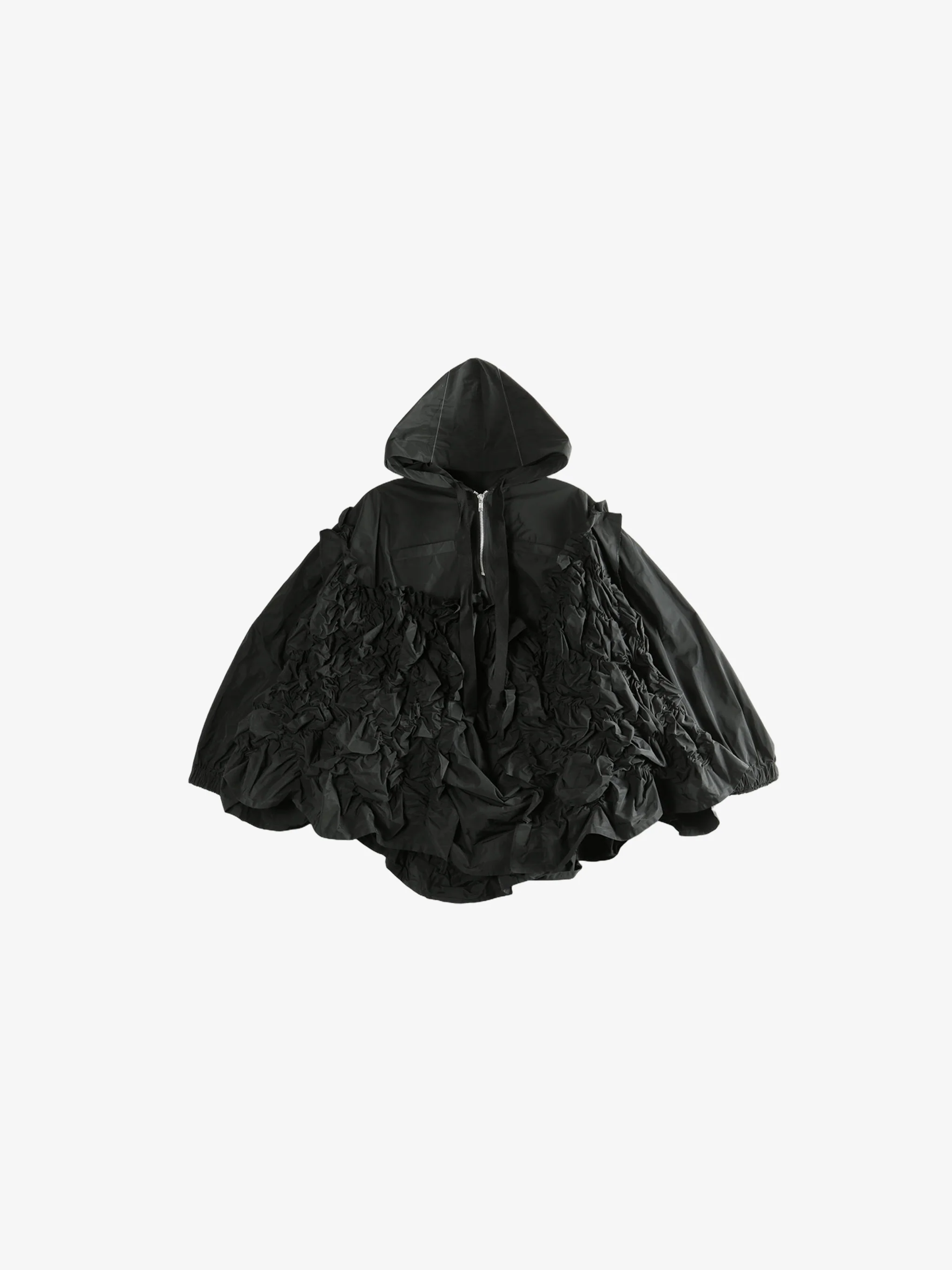 COMME DES GARCONS TAO - Women Hooded Ruffle Jacket - Image 5