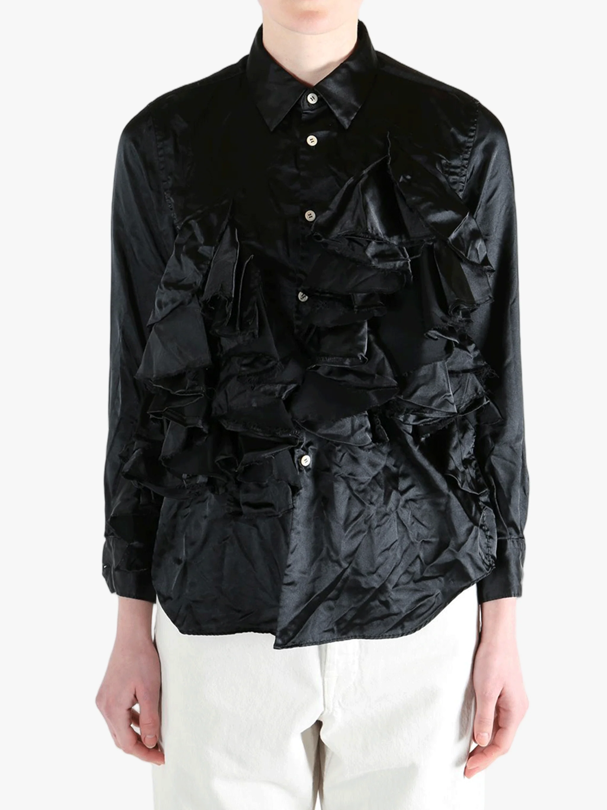 COMME DES GARCONS - Women Layered Ruffled Blouse